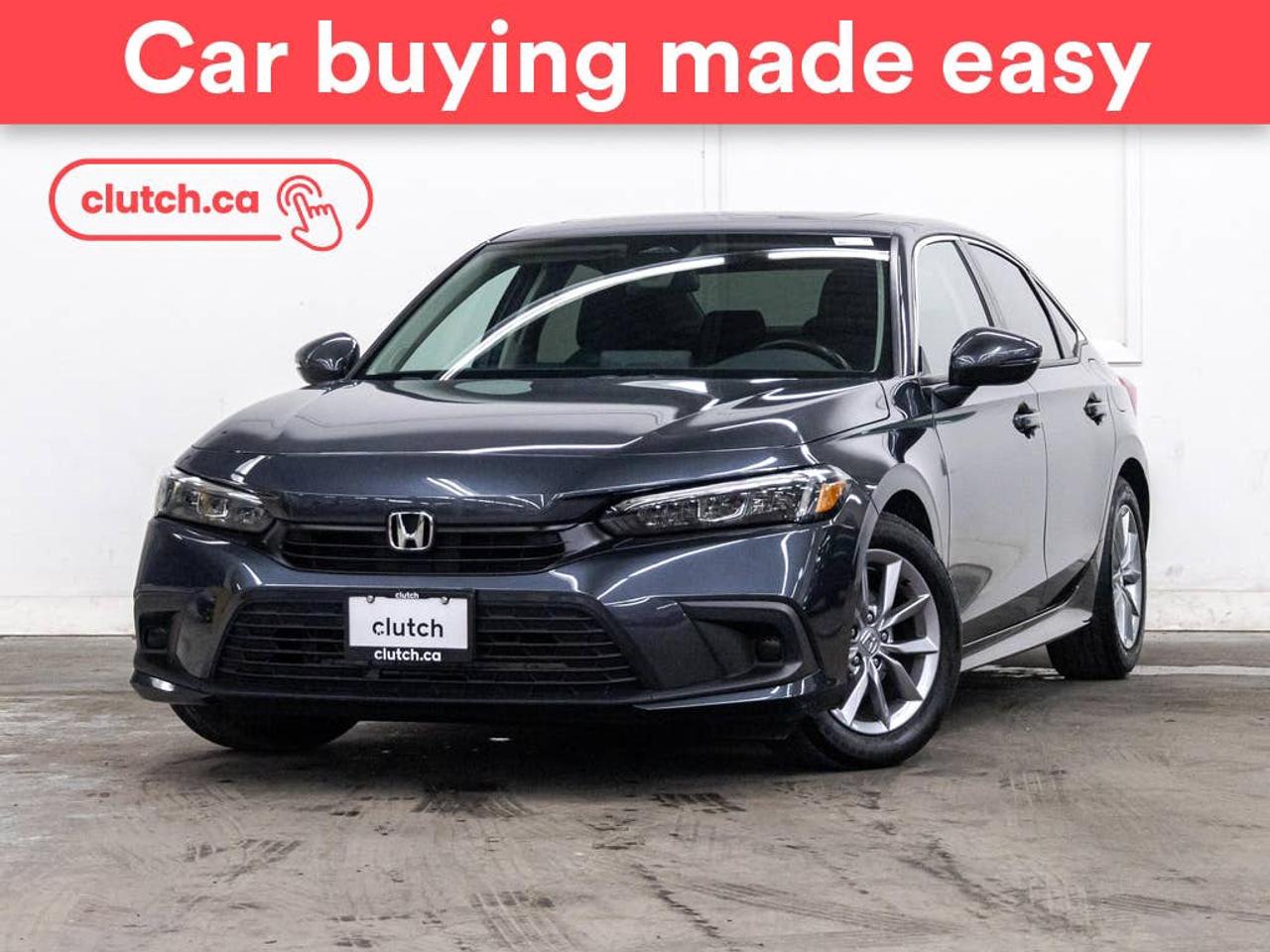 Electric Parking Brake, Brake Assist, Front Heated Seats and more!<br> <br>Clutch is the largest online used car retailer in Canada, delivering a seamless, hassle-free car-buying experience to drivers everywhere. Shop thousands of used cars online, get the right one delivered to your door, and enjoy peace of mind with our 10-Day Money-Back Guarantee. How sweet is that? To learn more, visit clutch.ca.<br> <br>The top features for this car include:<br> <br>Auto Stop/Start<br>Electric Parking Brake<br>Brake Assist<br>Front Heated Seats<br>Folding Rear Seats<br>Climate Control<br>Dual Zone Front Climate Control<br>Speed-Sensitive Volume<br>Bluetooth Music<br>Touchscreen Display<br>Cruise Control<br>Adaptive Cruise Control<br>12V Outlet<br>Hands Free Device Connectivity<br>Apple CarPlay<br>Android Auto<br>USB Input<br>Keyless Entry<br>Push Button Start<br>Passive Keyless Entry<br>Keyfob Remote Start<br>Lane Departure Warning<br>Active Lane Keep Assistance<br>Blindspot Sensors<br>Forward Collision Mitigation<br>Pedestrian Detection<br>Traffic Sign Recognition<br>Heated Steering Wheel<br>One-Touch Windows<br>Rear Window Defroster<br>Sunroof<br>Hill Assistance<br>Automatic High Beams<br>Rear View Camera<br>AM/FM Stereo<br> <br>Seamless home delivery - Delivery to your door in a matter of days. Available on select packages.<br> <br>Try it out for 10 days - If you do not like it, we will take it back. <br> <br>Quality assured - All cars go through our rigorous 210-point inspection and reconditioning process.<br> <br>Peace of mind - Warranty and protection plans available.<br> <br>Haggle-free - No haggling or hard sells.<br> <br>100% Transparency - Full inspection reports on every car, including high-res photography and a free Carfax report.<br> <br>Listed price is for cash purchase only and does not include taxes, Shipping Fees (if applicable), Delivery Fees (if applicable), government licensing fees.<br> <br>Previous Provincial Registrations:<br>Ontario<br> <br>Stock # 119562