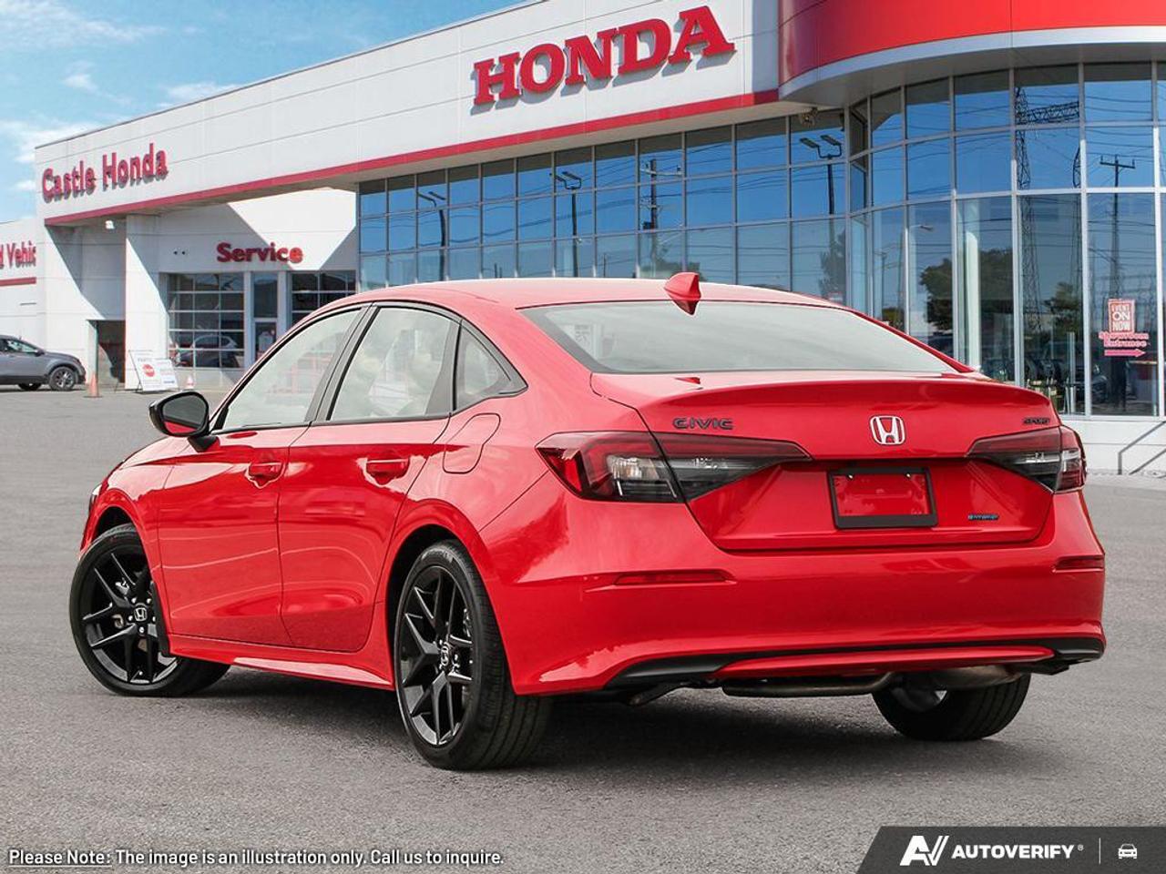 2026 Honda Civic Hybrid 4DR ECVT SPORT TOURI Photo4