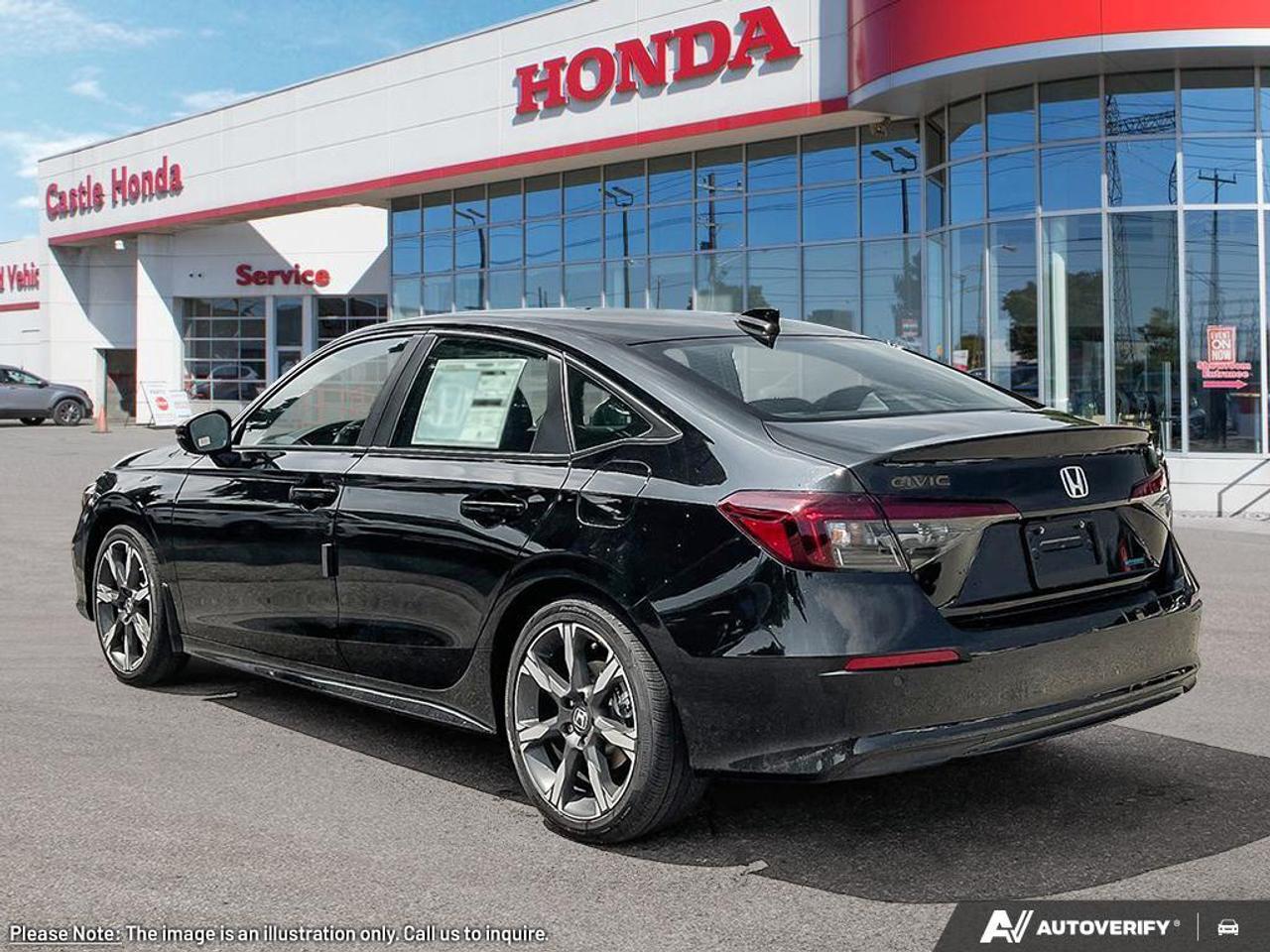 2026 Honda Civic Hybrid 4DR ECVT SPORT TOURI Photo4