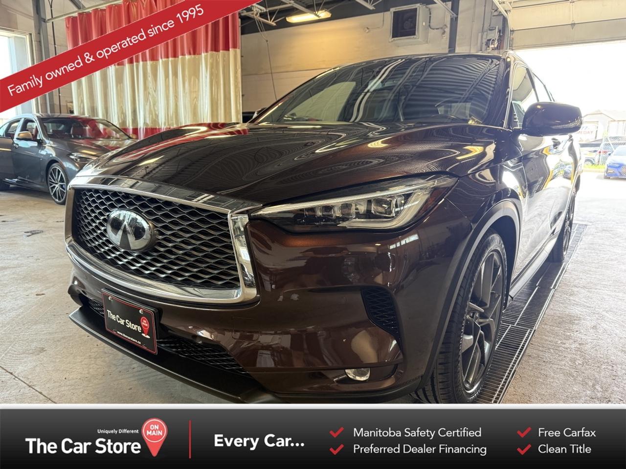 Used 2021 Infiniti QX50 1 Owner | Off Lease | New Tires for sale in Winnipeg, MB