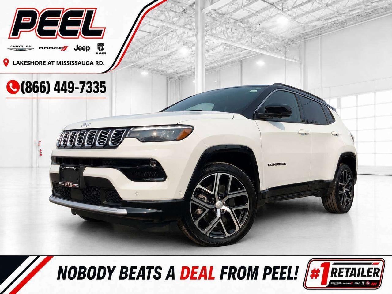 Used 2024 Jeep Compass Limited Elite | Driver Assist Group | NAV | 4X4 for sale in Mississauga, ON