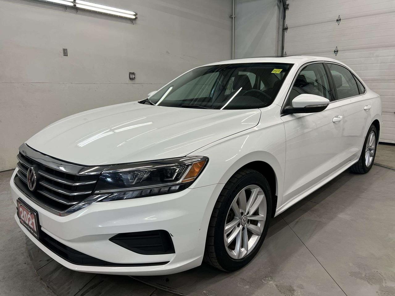 2021 Volkswagen Passat AUTO | HTD LEATHER | SUNROOF | CARPLAY | ALLOYS Photo0