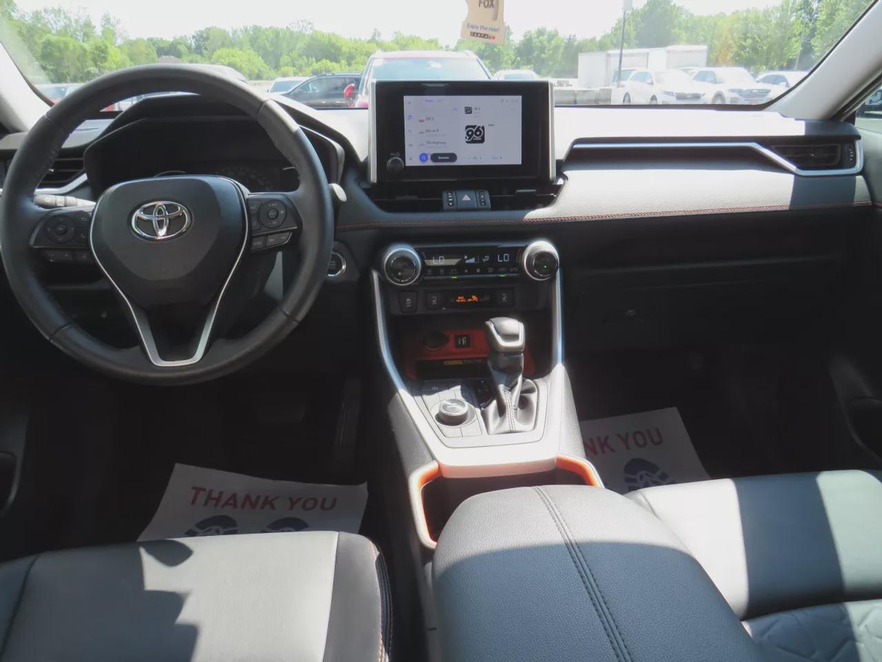 2023 Toyota RAV4 Trail | AWD | Automatic | Alloy Wheels | Heated Steering Wheel | Dual Climate Control | Heated Seats | Power Driver Seat | Sunroof | Touchscreen Display | Android Auto & Apple CarPlay | Bluetooth | USB Ports | Back-Up Camera | Adaptive Cruise Control | Bl Photo