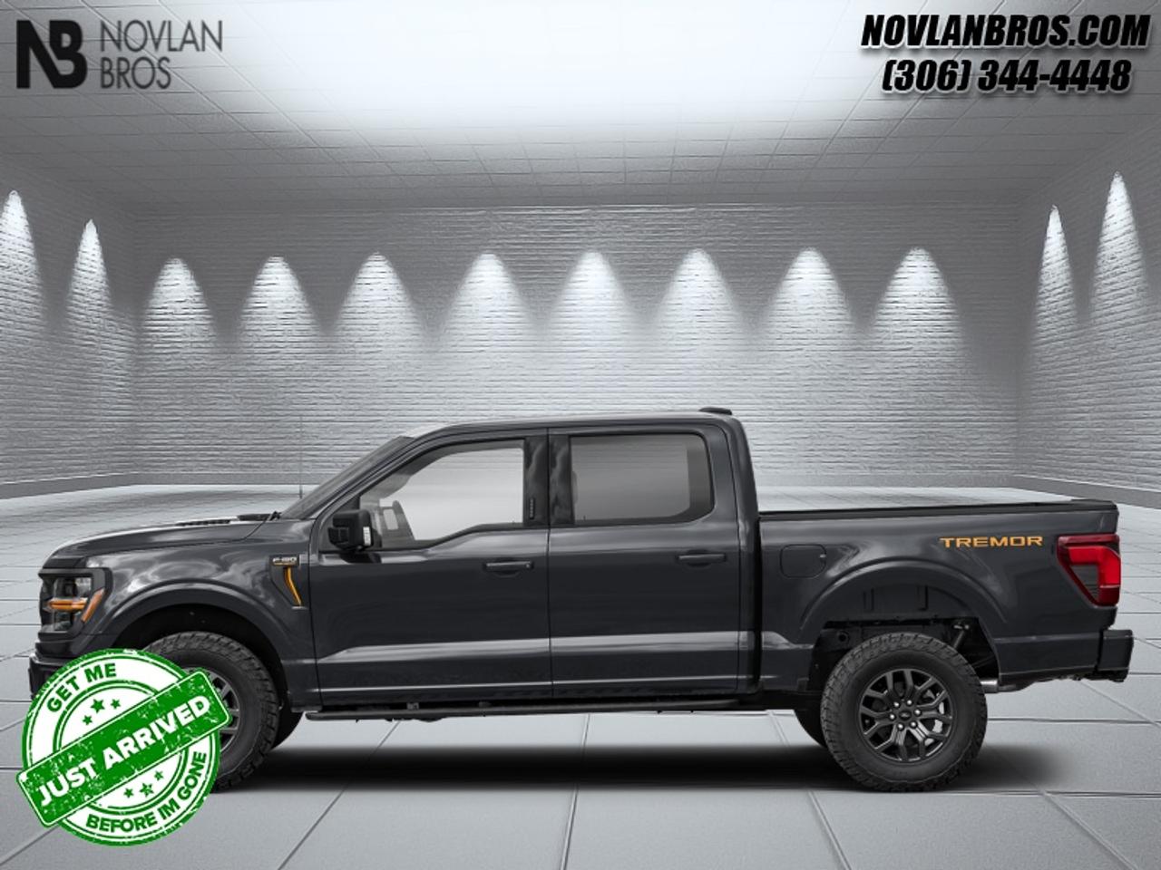 <b>BlueCruise, Sunroof!</b><br> <br> Check out our great inventory of new vehicles at Novlan Brothers!<br> <br>The 2026 Ford F-150 brings unmatched capability, advanced innovation and bold design to the full-size pickup segment.<br> <br>The 2026 Ford F-150 combines proven leadership in toughness with smart innovation to deliver a truck built for real-world demands. Inside, the cabin features refined materials, intuitive tech and comfortable seating to support both driver and passengers on every journey. With its strong presence, flexible design and Fords legacy of dependability, the F-150 is ready for whatever work or play you throw its way.<br> <br>This Agate Black Metallic Crew Cab 4X4 pickup has a 10 Speed Automatic transmission and is powered by a 382HP 3.5L V6 Cylinder Engine. <br> <br> Our F-150s trim level is Tremor. Engineered for relentless off-road capability, this rugged truck features an advanced off-road suspension, three protective skid plates, heavy-duty front and rear tow hooks, functional running boards, and striking dark matte finish alloy wheels wrapped in all-terrain tires. Inside, the adventure-ready cabin offers heated unique sport cloth front seats with power lumbar support, integrated upfitter switches for aftermarket accessories, power adjustable pedals, and a leatherette steering wheel. Premium comfort and tech surround you thanks to voice-activated dual-zone automatic air conditioning, keyfob remote start, and a powerful eight-speaker B&O sound system by Bang & Olufsen tied to a 12-inch SYNC 4 display with connected navigation and wireless smartphone integration. You can explore unmapped terrain or cruise the highway with ultimate confidence provided by a full aerial view camera system, BlueCruise driving technology, adaptive cruise control with stop-and-go, and a comprehensive forward and reverse sensing system. This vehicle has been upgraded with the following features: BlueCruise, Sunroof.<br><br> View the original window sticker for this vehicle with this url <b><a href=http://www.windowsticker.forddirect.com/windowsticker.pdf?vin=1FTFW4L8XTFB55433 target=_blank>http://www.windowsticker.forddirect.com/windowsticker.pdf?vin=1FTFW4L8XTFB55433</a></b>.<br> <br>To apply right now for financing use this link: <a href=http://novlanbros.com/credit/ target=_blank>http://novlanbros.com/credit/</a><br> <br/>Total rebate of $6750 is reflected in the price. 5.49% financing for 84 months. <br> Payments from <b>$1295.39</b> monthly with $0 down for 84 months @ 5.49% APR O.A.C. ( Plus applicable taxes - Plus applicable fees ). Incentives expire 2026-07-31. See dealer for details. <br><br><br> Come by and check out our fleet of 20+ used cars and trucks and 100+ new cars and trucks for sale in Paradise Hill.  o~o