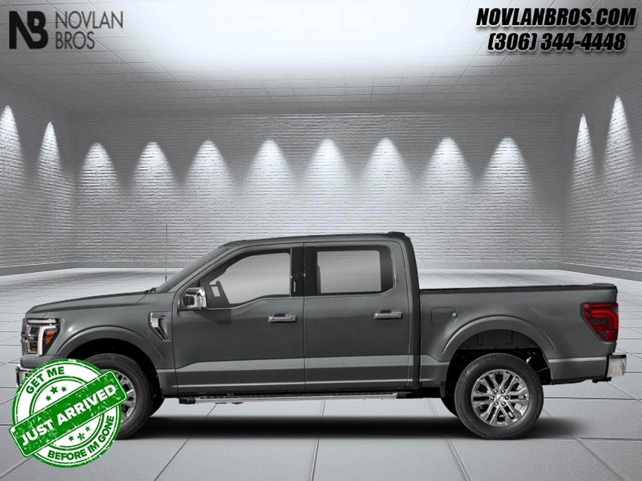 <b>BlueCruise, Sunroof, Lariat Black Appearance Package, Tow Package!</b><br> <br> Check out our great inventory of new vehicles at Novlan Brothers!<br> <br>The 2026 Ford F-150 blends everyday usability, robust build quality and forward-looking design into a pickup that truly serves you.<br> <br>The 2026 Ford F-150 combines proven leadership in toughness with smart innovation to deliver a truck built for real-world demands. Inside, the cabin features refined materials, intuitive tech and comfortable seating to support both driver and passengers on every journey. With its strong presence, flexible design and Fords legacy of dependability, the F-150 is ready for whatever work or play you throw its way.<br> <br>This Carbonized Grey Metallic Crew Cab 4X4 pickup has a 10 Speed Automatic transmission and is powered by a 382HP 3.5L V6 Cylinder Engine. <br> <br> Our F-150s trim level is LARIAT. Designed for premium truck enthusiasts who demand upscale refinement alongside rugged capability, this stunning pickup stands out with its bold chrome grille, chrome bumpers with dual tow hooks, convenient running boards, directionally adaptive projector-beam LED headlights, and brilliant chrome-like PVD wheels. Inside, the luxurious cabin welcomes you with heated and ventilated ActiveX-trimmed power front seats featuring driver memory settings, a heated leatherette steering wheel, elegant metal-look accents, and clever second-row underseat storage. Premium convenience and connectivity are always at your fingertips thanks to proximity keyless entry, voice-activated dual-zone automatic climate control, power-adjustable pedals, and an outstanding eight-speaker B&O sound system paired with a 12-inch SYNC 4 display featuring connected navigation and a built-in Wi-Fi hotspot. Finally, you can travel with ultimate peace of mind backed by top-tier safety technology, including the innovative BlueCruise driving system, a comprehensive aerial view camera system, adaptive cruise control with stop-and-go, and a blind spot information system with cross-traffic alert and reverse brake assist. This vehicle has been upgraded with the following features: BlueCruise, Sunroof, Lariat Black Appearance Package, Tow Package.<br><br> View the original window sticker for this vehicle with this url <b><a href=http://www.windowsticker.forddirect.com/windowsticker.pdf?vin=1FTFW5L85TFB55040 target=_blank>http://www.windowsticker.forddirect.com/windowsticker.pdf?vin=1FTFW5L85TFB55040</a></b>.<br> <br>To apply right now for financing use this link: <a href=http://novlanbros.com/credit/ target=_blank>http://novlanbros.com/credit/</a><br> <br/>Total rebate of $6750 is reflected in the price. 5.49% financing for 84 months. <br> Payments from <b>$1257.54</b> monthly with $0 down for 84 months @ 5.49% APR O.A.C. ( Plus applicable taxes - Plus applicable fees ). Incentives expire 2026-07-31. See dealer for details. <br><br><br> Come by and check out our fleet of 20+ used cars and trucks and 100+ new cars and trucks for sale in Paradise Hill.  o~o