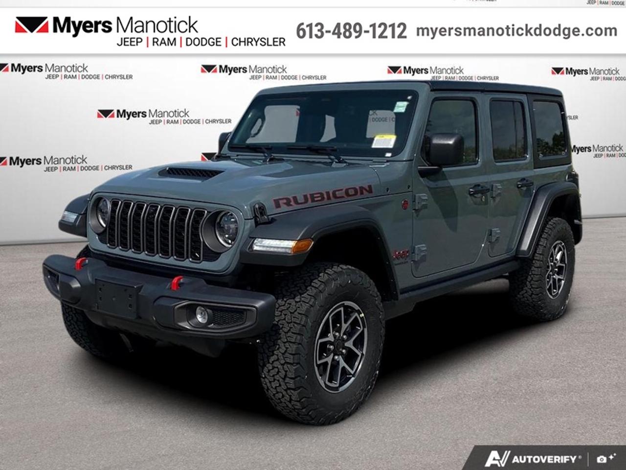 2026 Jeep Wrangler Rubicon  - Leather Seats - Freedom Top Photo0