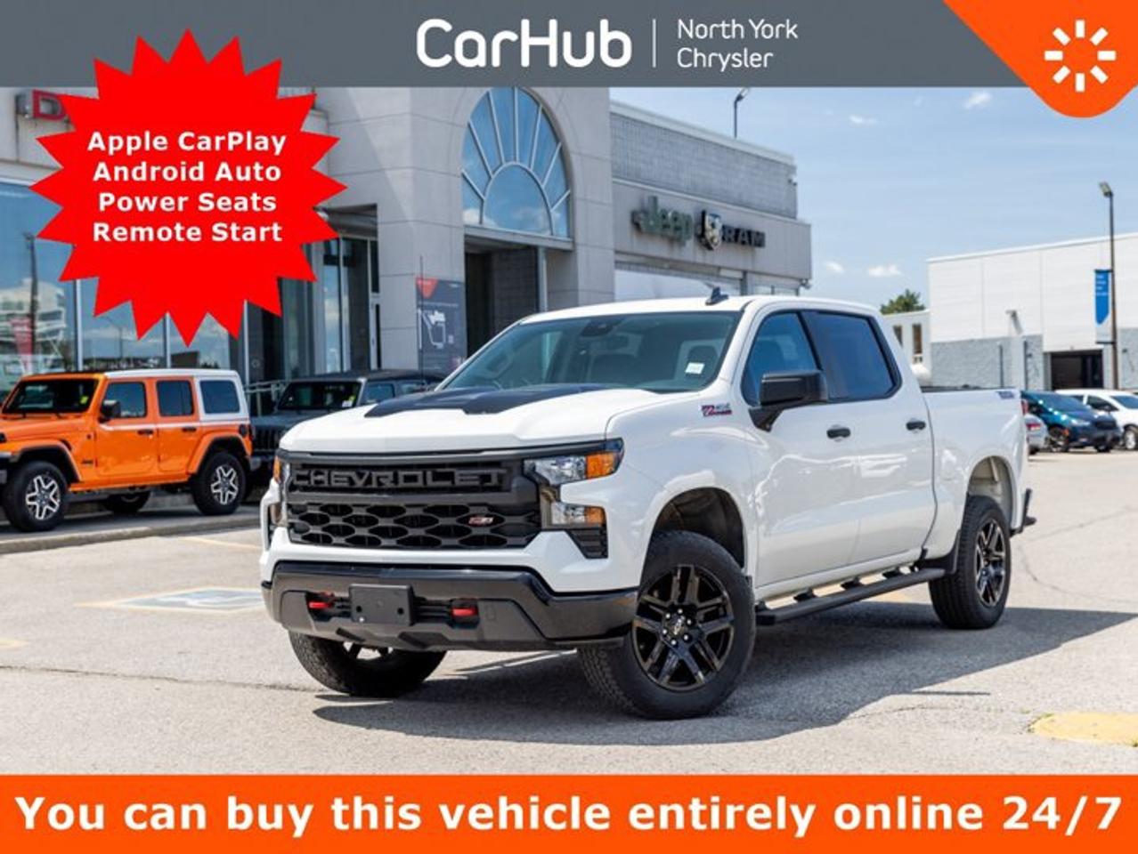 2024 Chevrolet Silverado 1500 Custom Trail Boss 147" Apple CarPlay Android Auto Power Seats Remote Start Photo