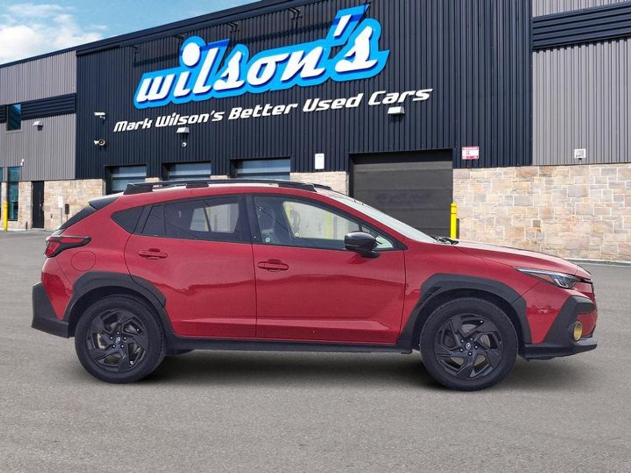2024 Subaru XV Crosstrek Onyx AWD | Heated Seats + Steering | Sunroof | Adaptive Cruise Control | Lane Keep Assist and More ! Photo