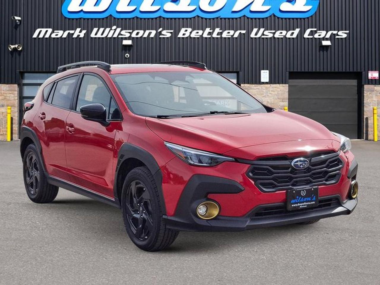 2024 Subaru XV Crosstrek Onyx AWD | Heated Seats + Steering | Sunroof | Adaptive Cruise Control | Lane Keep Assist and More ! Photo
