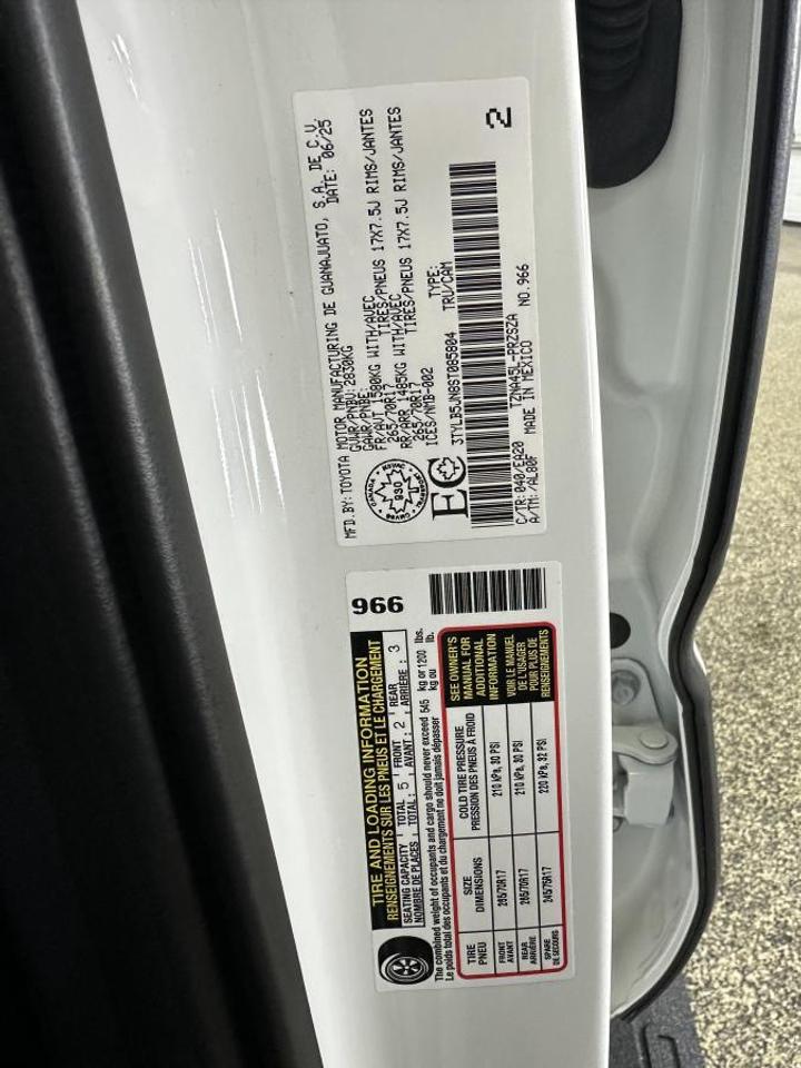 2025 Toyota Tacoma 4x4 Double Cab Auto SB Photo