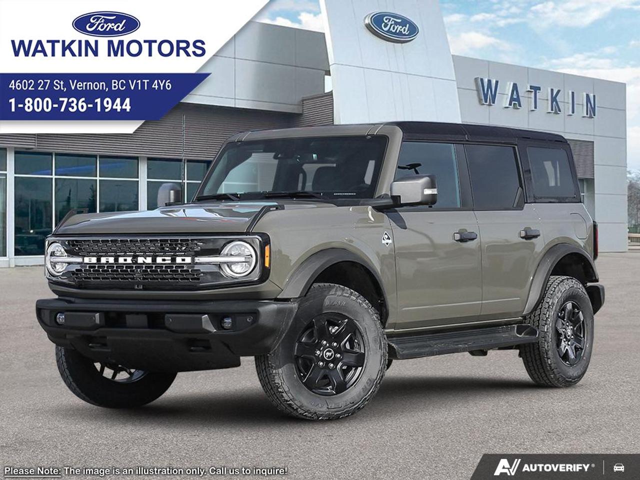 New 2026 Ford Bronco OUTERBANK for sale in Vernon, BC