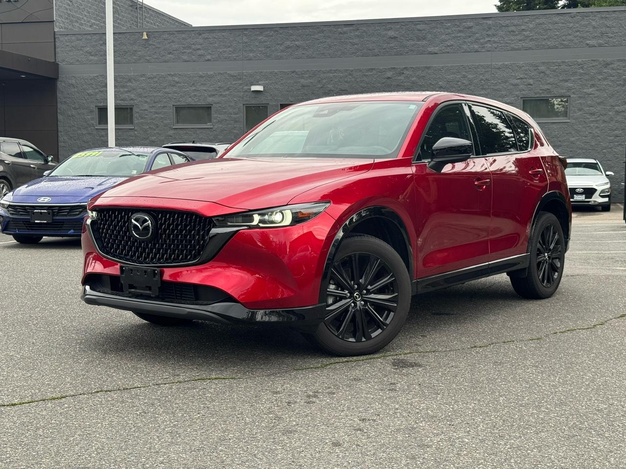 One Owner | No Accidents | Only 7,875 Kilometres | AWD | Leather Interior | Sunroof | Heated Seats | Advanced Safety Features | Power Lift-Gate | Adaptive Cruise Control | Heated Steering Wheel<br><br>2024 Mazda CX-5 Sport AWD<br><br>This 2024 Mazda CX-5 Sport AWD is now available at White Rock Hyundai, offering premium style, excellent fuel efficiency, and confident all-wheel drive capability in a refined compact SUV. Finished in Red and powered by a SKYACTIV-G 2.5L 4-cylinder engine paired with a 6-speed automatic transmission, this CX-5 delivers a smooth, responsive drive with the upscale feel Mazda is known for around White Rock, South Surrey, Surrey, Delta, Langley, and Vancouver.<br><br>With only 7,875 kilometres, one owner, and no accidents reported, this Mazda CX-5 Sport stands out as an exceptionally low kilometre SUV with strong value and a near-new feel. Well-equipped with features such as leather interior, sunroof, heated seats, a backup camera, smartphone connectivity, and advanced safety technology, it offers comfort, confidence, and everyday practicality in a stylish package. If youre searching for a used Mazda CX-5 for sale in White Rock, this low kilometre AWD SUV is a standout choice.<br><br>Odometer is 30027 kilometers below market average!<br><br>Why Buy From White Rock Hyundai?<br>* 7x Hyundai Presidents Award of Merit Winner<br>* 3x Consumer Choice Award for Business Excellence<br>* AutoTrader Dealer of the Year<br><br>M-Promise Certified Pre-Owned ($995 value) includes:<br>* 30-day / 2,000 km Exchange Program<br>* 3-day / 300 km Money Back Guarantee<br>* Comprehensive 144-Point Mechanical Inspection<br>* Full Synthetic Oil Change<br>* BC Verified CARFAX<br>* Minimum 6 Month Powertrain Warranty<br><br>Buy with confidence at White Rock Hyundai. Our vehicles are priced competitively based on market demand, condition, and kilometres to give our customers a transparent and hassle-free buying experience.<br><br>Visit White Rock Hyundai today to test drive this 2024 Mazda CX-5 Sport AWD. We proudly serve drivers in White Rock, South Surrey, Surrey, Delta, Langley, and Vancouver with quality pre-owned vehicles and a professional, no-pressure experience.<br><br>Contact our team today to confirm availability, explore financing options, and reserve this vehicle.<br><br>* All vehicle purchases are subject to a $799 administration fee. Dealer #31129.