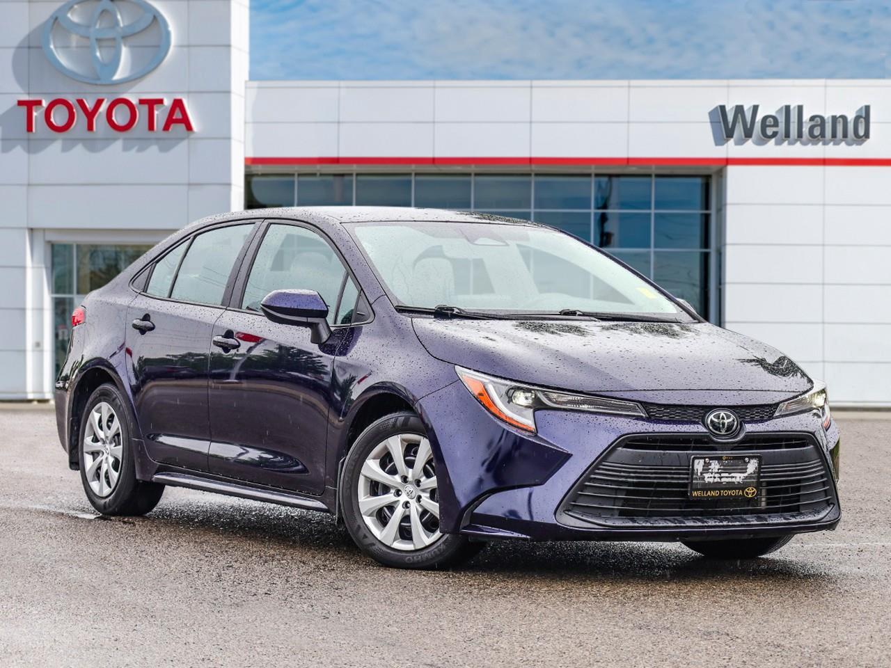 <p>NO ACCIDENTS!! Heated Seats, Toyota Safety Sense, Front Collision Mitigation, Blind Spot Warning, Lane Departure Warning, Lane Keep Assist, Backup Camera, Bluetooth Phone Connection.</p><p>Every Pre-Owned vehicle at Welland Toyota goes through a rigorous 100-point inspection. We promise you will not be disappointed in the quality and condition of our inventory. Welland Toyota ensures quality and affordability. With the largest quality pre-owned vehicles to choose from, we are sure to have what you are looking for, at a price you can afford. Flexible finance options available. Response available via Text, Email, Phone, or Video Response! Please indicate which is most convenient, we are happy to correspond using your preferred method. Visit us at Welland Toyota today! One price, the right price. Every time...</p><p></p><p>We are serving Welland, Niagara, Ancaster, Hamilton, Barrie, Innisfil, Cookstown, North Bay, Burlington, Dundas, Brantford, Guelph, Stoney Creek, Grimsby, Oakville, Kitchener, London, Toronto, Mississauga, Milton, Cambridge, Kitchener Waterloo, Cayuga, Caledonia, St. Catharines, and the entire GHA and GTA.</p><p></p><p><span style=color:black>Visit or call us today to see for yourself!</span></p>Previous Rental