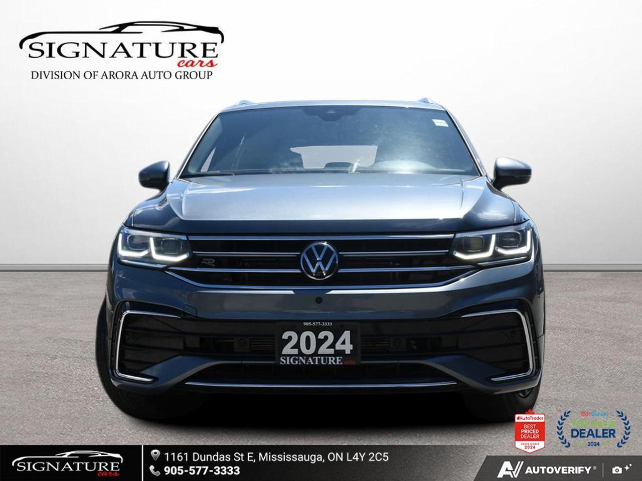 2024 Volkswagen Tiguan Highline R-Line No Accident Fender Panoroof Leathe Photo