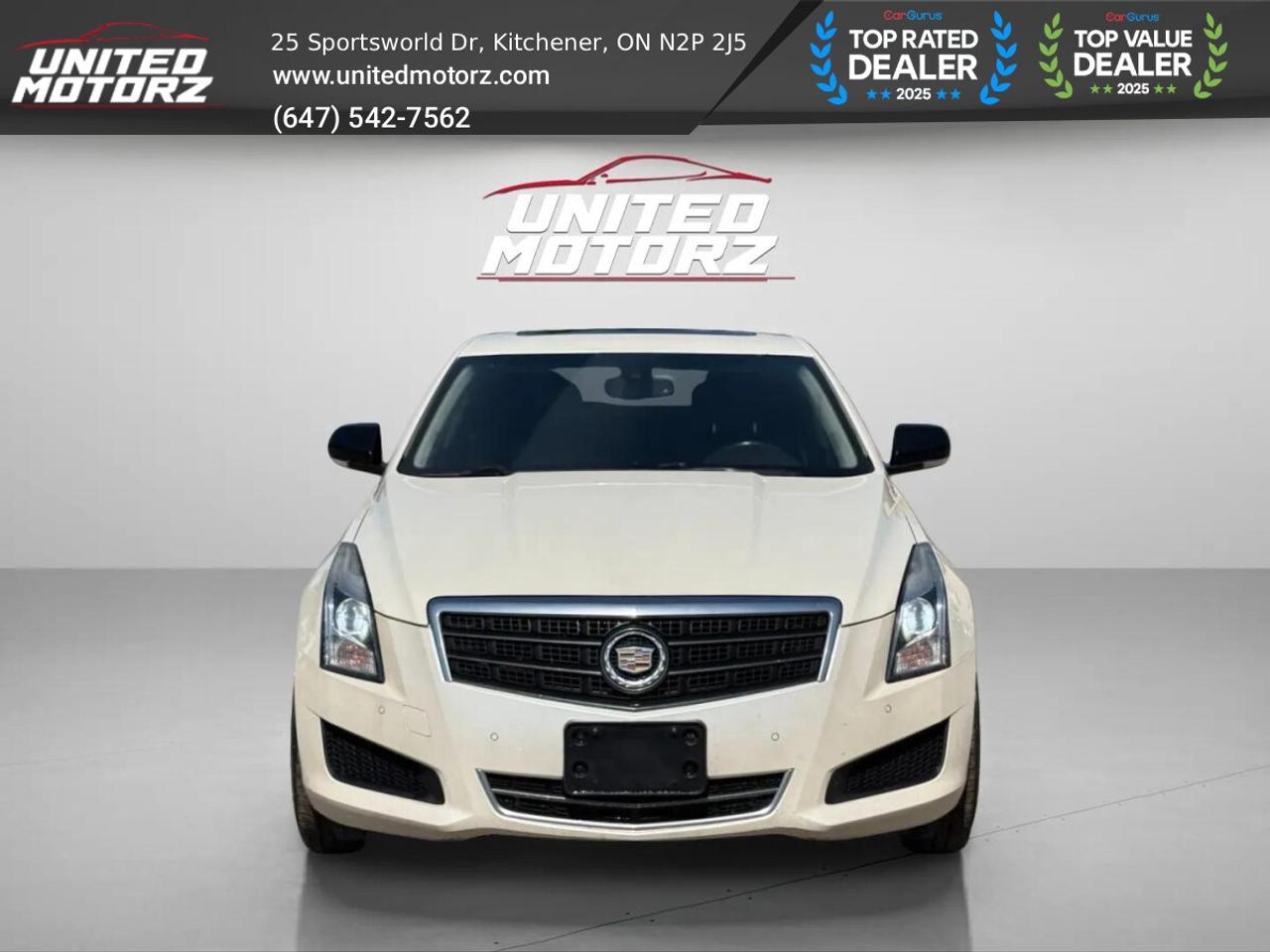 2013 Cadillac ATS Luxury AWD ~SAFETY CERTIFIED~ NO ACCIDENTS~ 16 SER Photo2