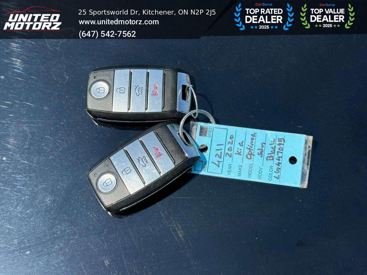 2020 Kia Optima EX AUTO FWD 2.4L~SAFETY CERTIFIED~ONE OWNER~27 SER Photo