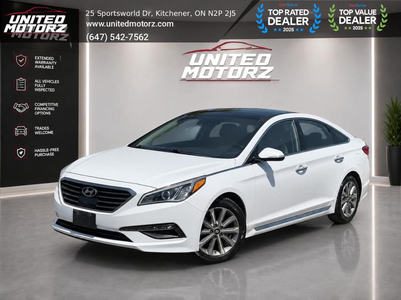 2016 Hyundai Sonata 4dr Sdn 2.4L Auto Limited FWD~SAFETY CERTIFIED~ Photo0