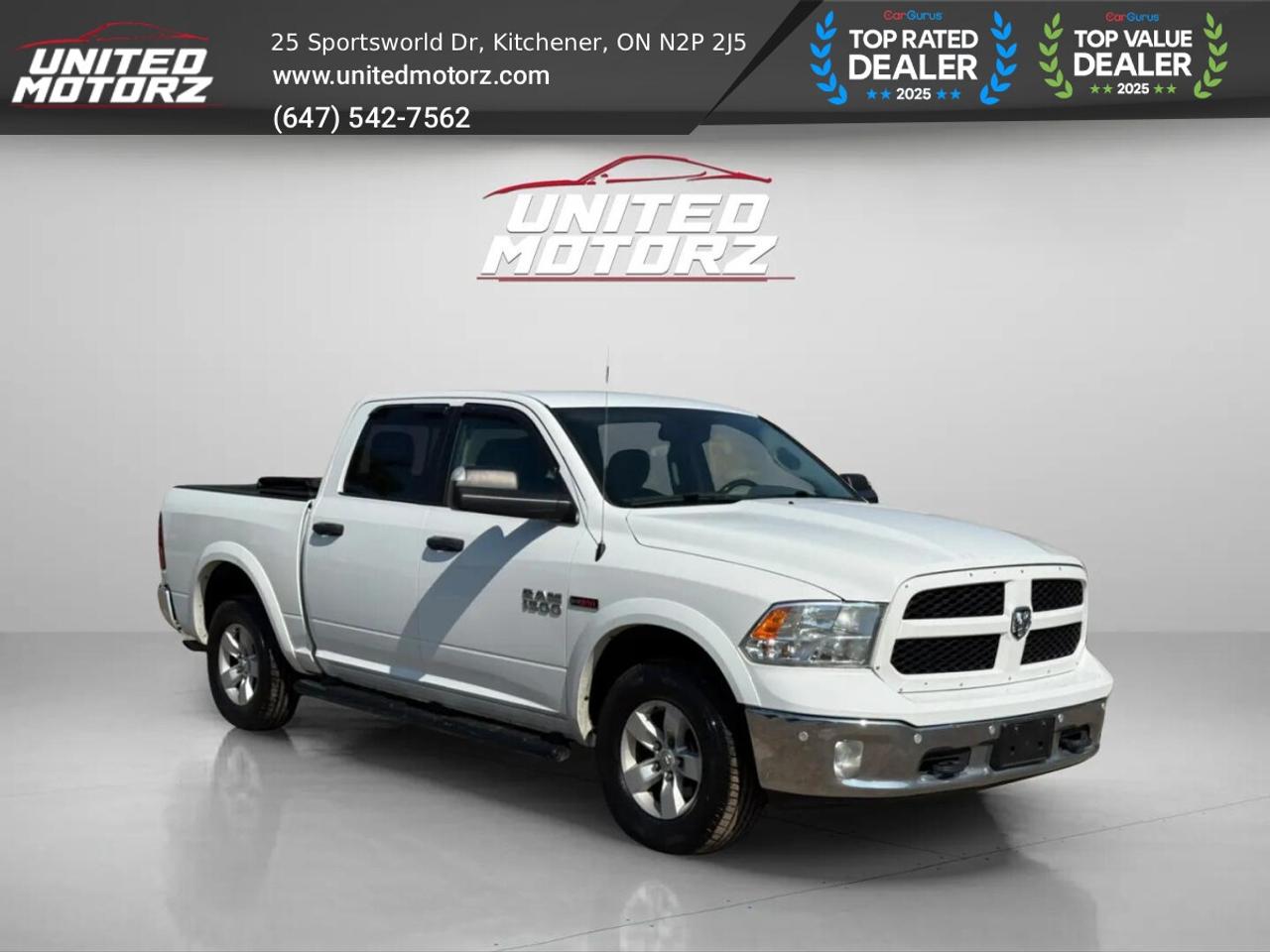 2018 RAM 1500 Outdoorsman AUTO 4x4 Crew Cab 5'7" Box 3.0L 6cyl~ Photo3