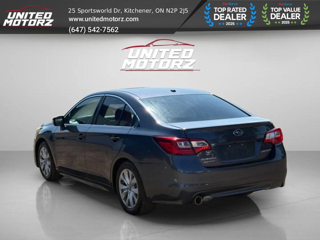 2016 Subaru Legacy w/Touring Pkg 4dr Sdn Man AWD 2.5L 4cyl~SAFETY CER Photo