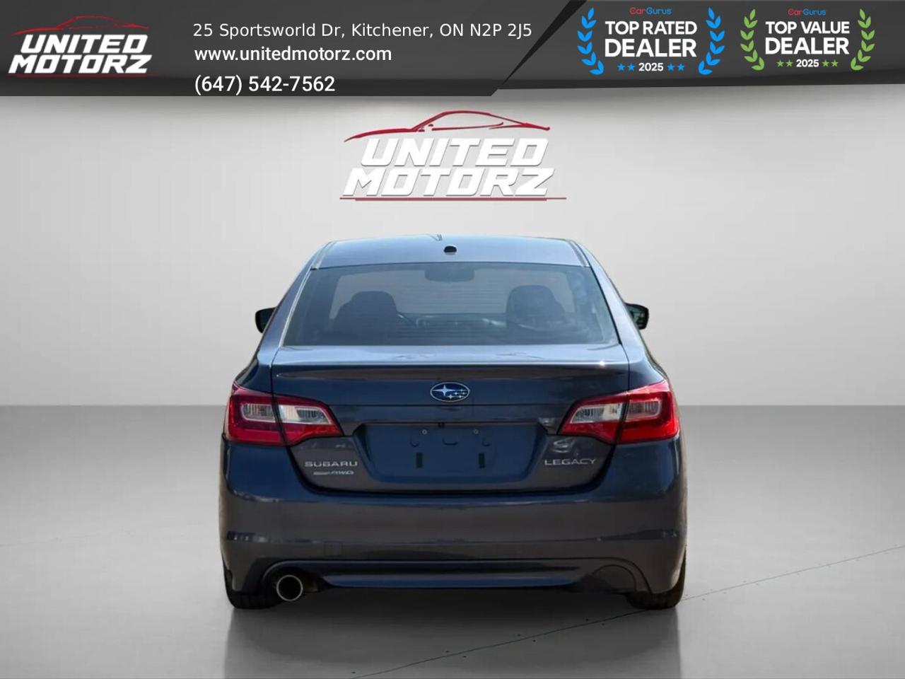 2016 Subaru Legacy w/Touring Pkg 4dr Sdn Man AWD 2.5L 4cyl~SAFETY CER Photo