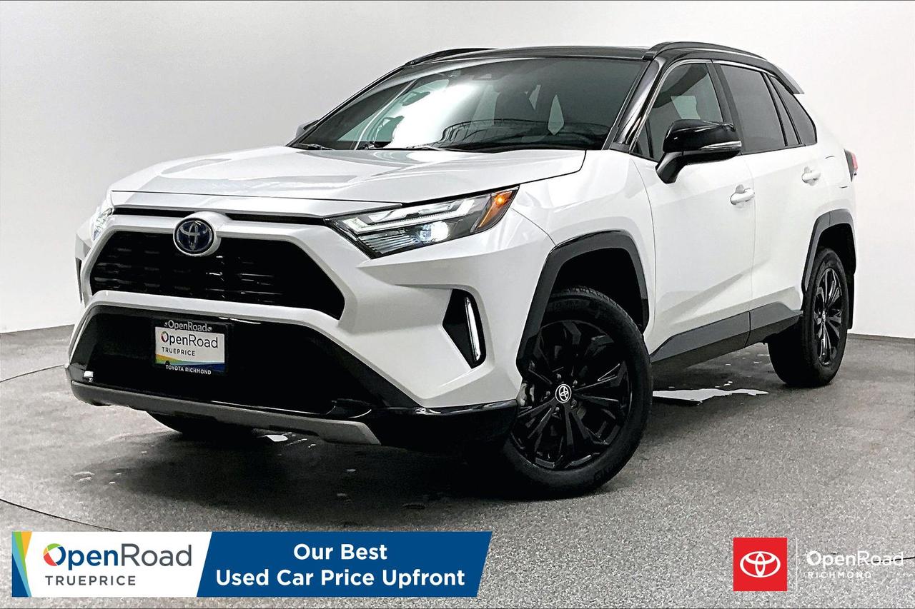 Buying a used car should be simple and stressfree  no guesswork, no negotiations  just the vehicles true price. Thats why were introducing OpenRoad TruePrice, a new way to buy used vehicles. One Price. TruePrice. Our best price upfront. This 2024 Toyota RAV4 Hybrid XSE AWD combines sporty styling, impressive fuel economy, and confident all-weather capability in a popular compact SUV package. It features signature two-tone exterior paint, SofTex-trimmed sport seating, a power moonroof, dual-zone automatic climate control, and a large touchscreen infotainment system with wireless smartphone connectivity. Fully inspected, clean-title, and turn-key, this dynamic hybrid crossover is ready for your daily commute or weekend getaways&mdash;message today to schedule your private viewing! _____________________________________________________________________________________________________________________________________ At Openroad Toyota Richmond, we offer the best used car warranty in Metro Vancouver. Our used car warranty program includes 30 days or 2,000 kilometres Exchange Privilege, 90 Day Powertrain Coverage*, Mechanical & Safety Check of up to 210 Points and a clean title. *90 Powertrain coverage will be offered at the discretion of management based on a case by case scenario.