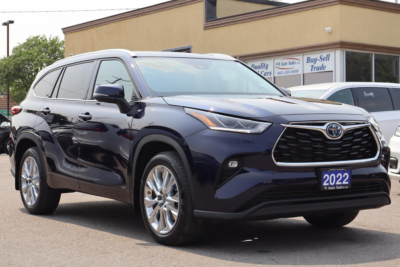 Used 2022 Toyota Highlander Hybrid Limited for sale in Brampton, ON