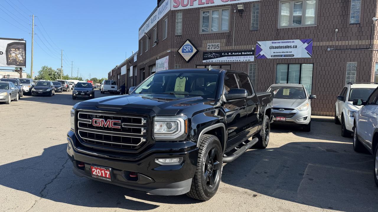 <p class=MsoNormal>This 2017 GMC Sierra is a an all-around excellent pickup truck for all of your needs. With an all black exterior and interior, this Sierra ensures style for up to 6 passengers with every ride. Enjoy great features for your comfort and convenience such as AC, GPS navigation, cruise control, and plenty more. This fully-certified, accident-free truck is road ready and a great choice for those wanting a reliable ride.&nbsp;&nbsp;</p><p class=MsoNormal>Financing is available for all credit types OAC. Carfax provided for every vehicle.</p><p class=MsoNormal>Prices include certification of vehicle, first oil change, and professional detailing; taxes and licensing extra.</p><p class=MsoNormal>3-month warranty included, can be extended for additional cost. Inquire for more details.</p><p class=MsoNormal>Family-run business with friendly staff. Our customers are our number one priority. Satisfaction guaranteed.</p><p>&nbsp;</p><p class=MsoNormal><strong>C.L.S Auto Sales</strong>&nbsp;2795 Barton St. E., Hamilton, ON, L8E 2J8. <br>Office #: 905-561-8030<span style=mso-tab-count: 1;>&nbsp;&nbsp;&nbsp;&nbsp;&nbsp;&nbsp;&nbsp;&nbsp;&nbsp; </span>After-Hours #: 905-517-4507</p>