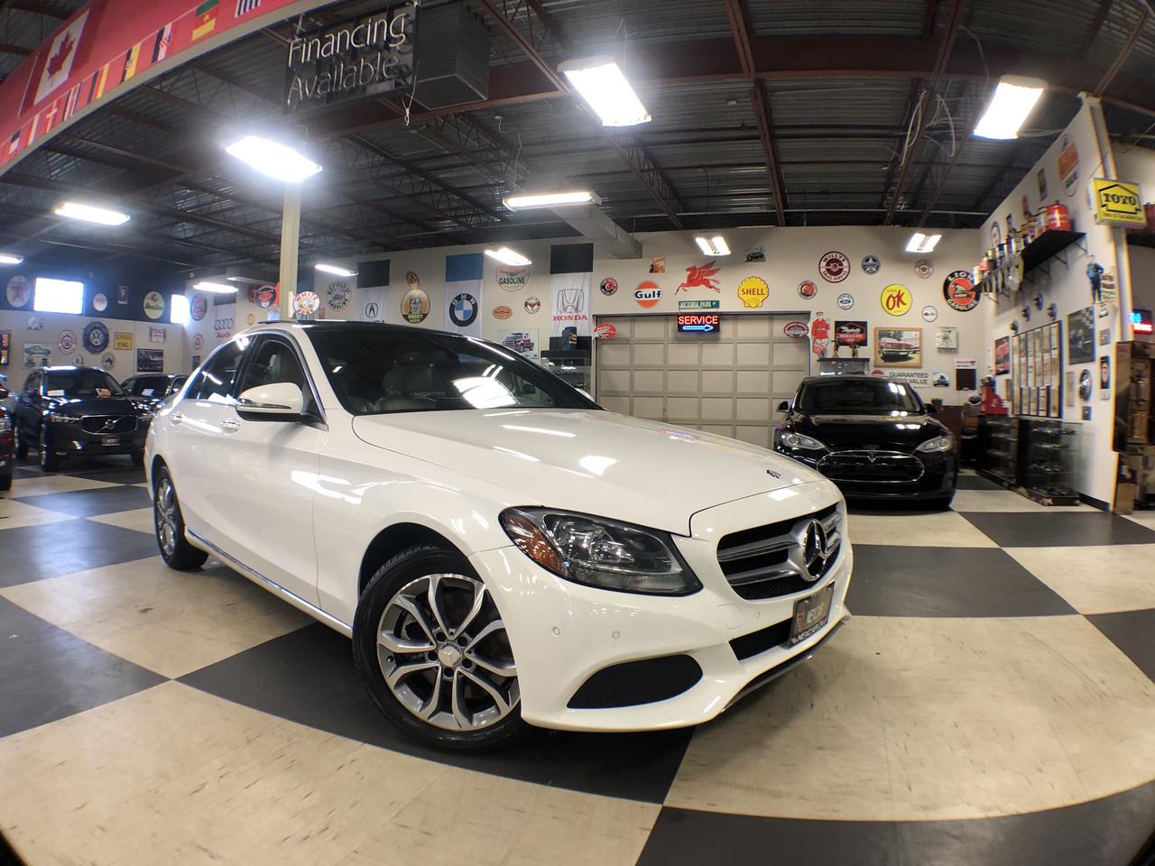 2017 Mercedes-Benz C-Class C 300 4MATIC AUTO LEATHER PAN/ROOF NAVI CAMERA