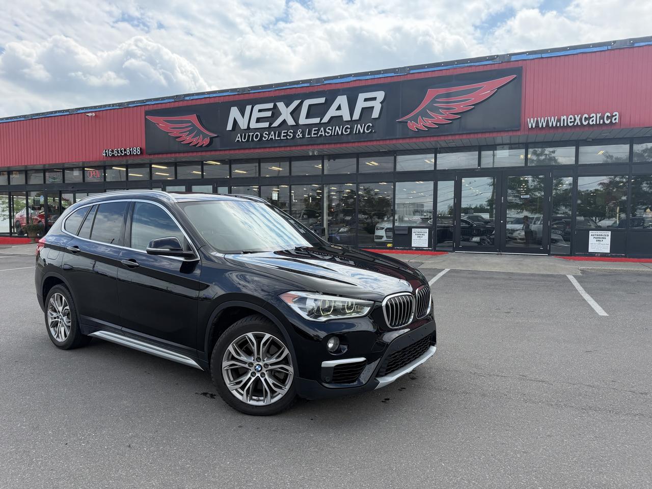 2019 BMW X1 XDRIVE-AWD SPORT PKG LEATHER PANO/ROOF NAVI CAMERA