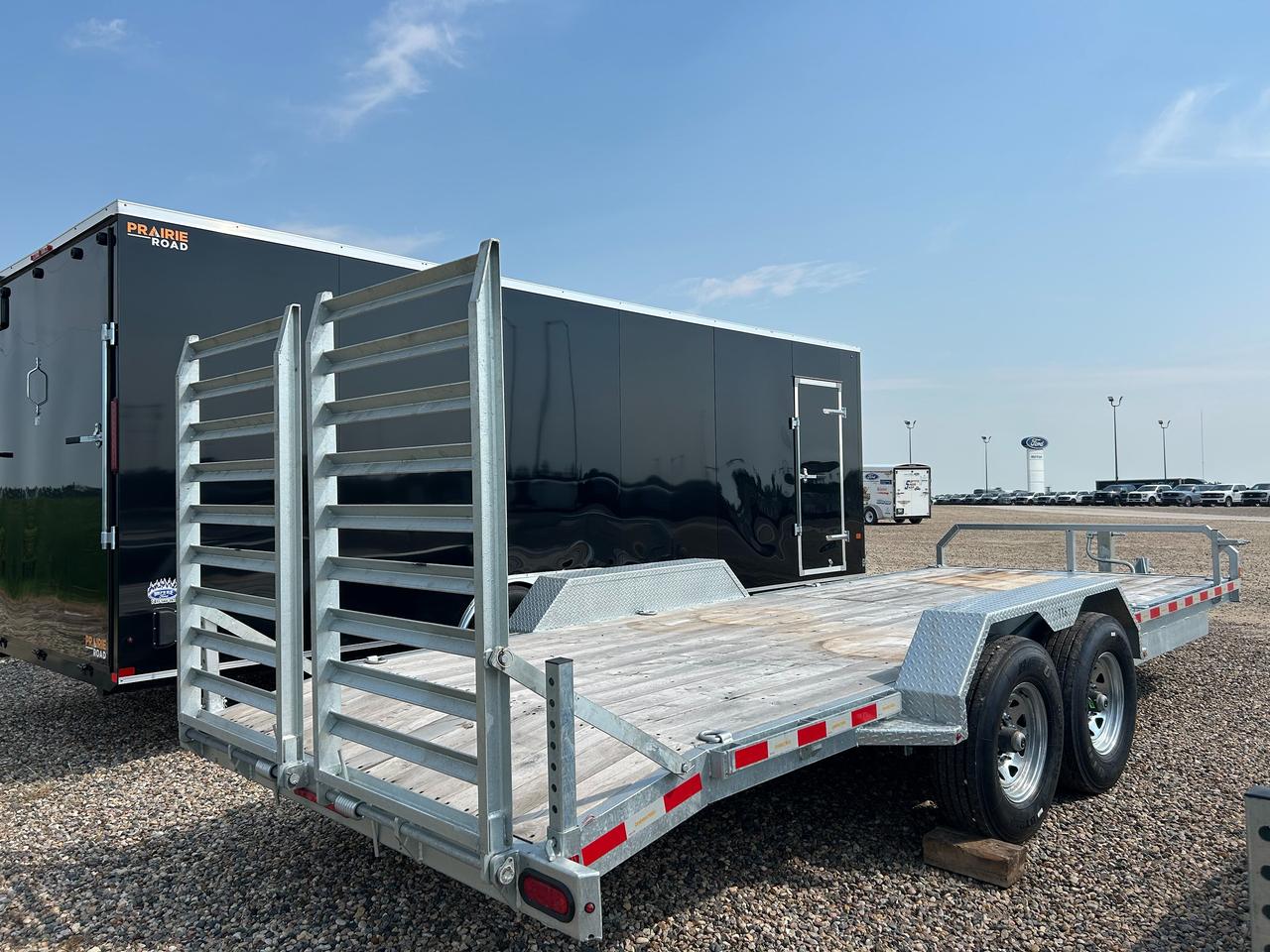 2027 One Sixteen Open Deck 7x20 car and equipment galvanized Photo5