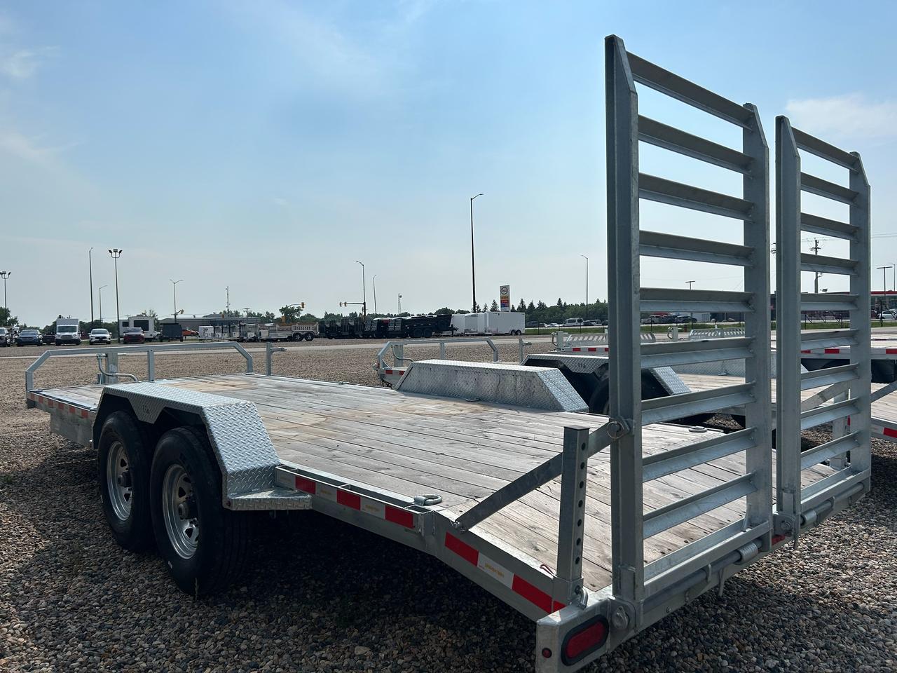 2027 One Sixteen Open Deck 7x20 car and equipment galvanized Photo5