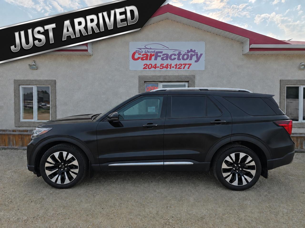 Used 2026 Ford Explorer Platinum / 5941 KM / Lux Leather for sale in Oakbank, MB
