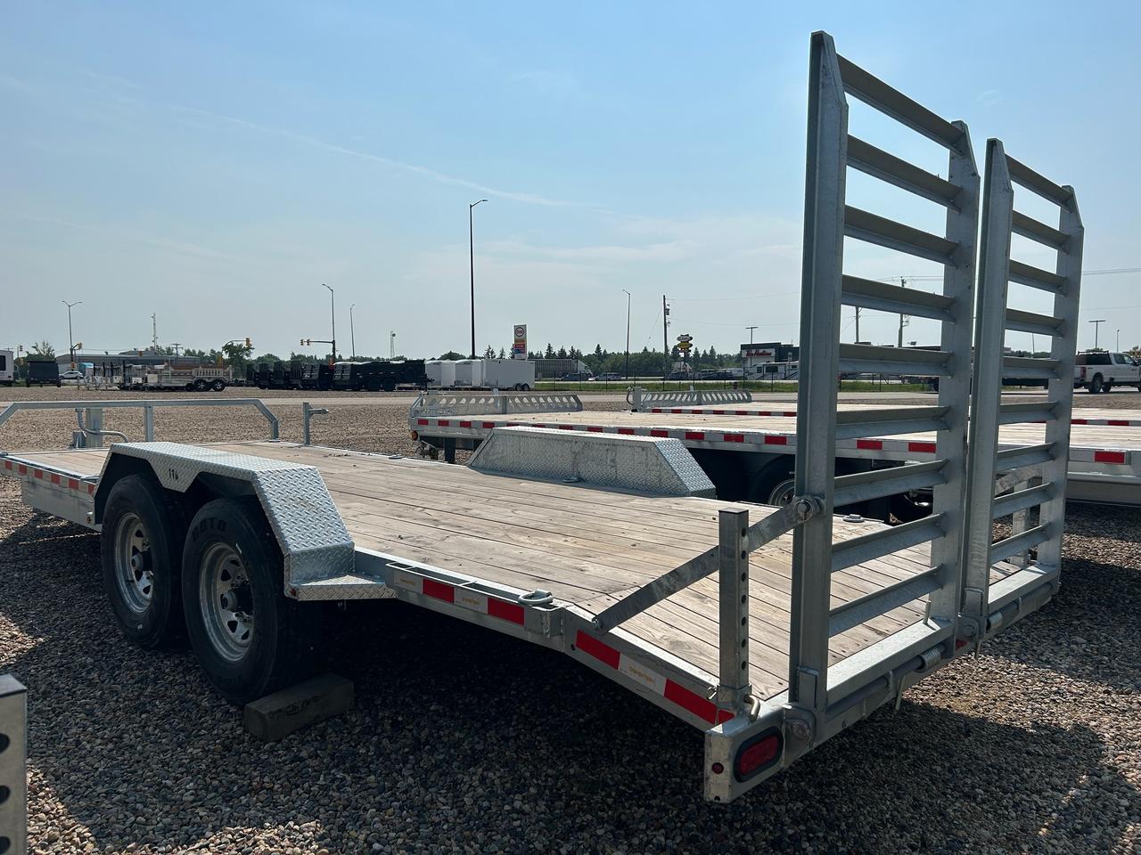 2027 One Sixteen Open Deck 7 x 20 car and equipment galvanized Photo3