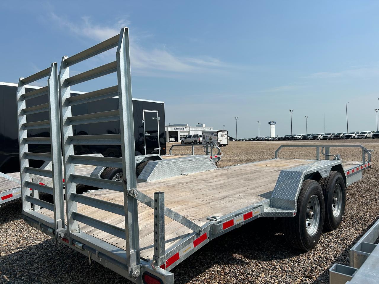 2027 One Sixteen Open Deck 7 x 20 car and equipment galvanized Photo5