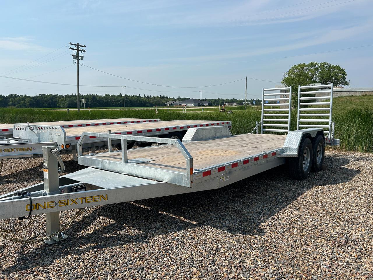 2027 One Sixteen Open Deck 7 x 20 car and equipment galvanized Photo5