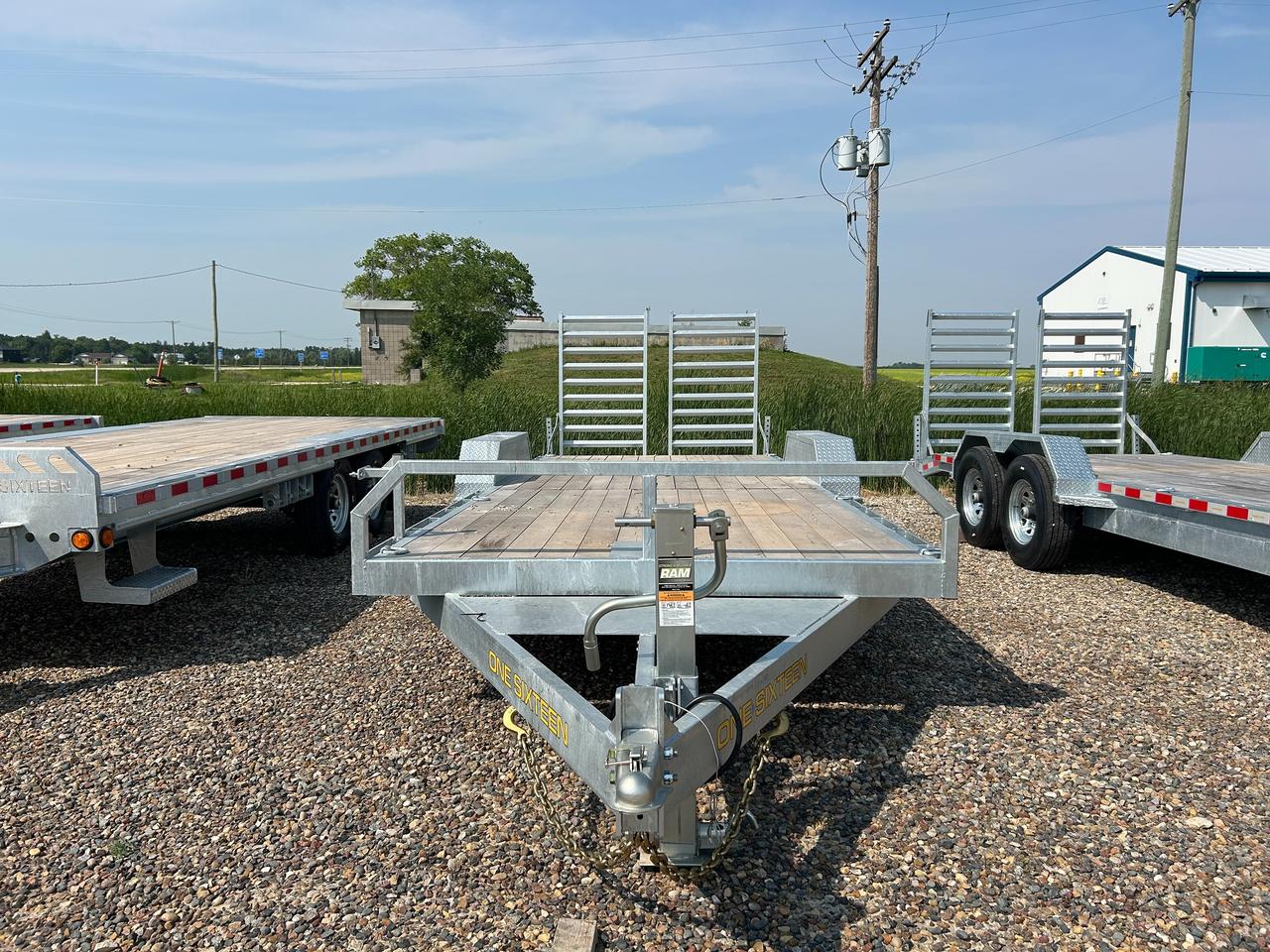 2027 One Sixteen Open Deck 7 x 20 car and equipment galvanized Photo