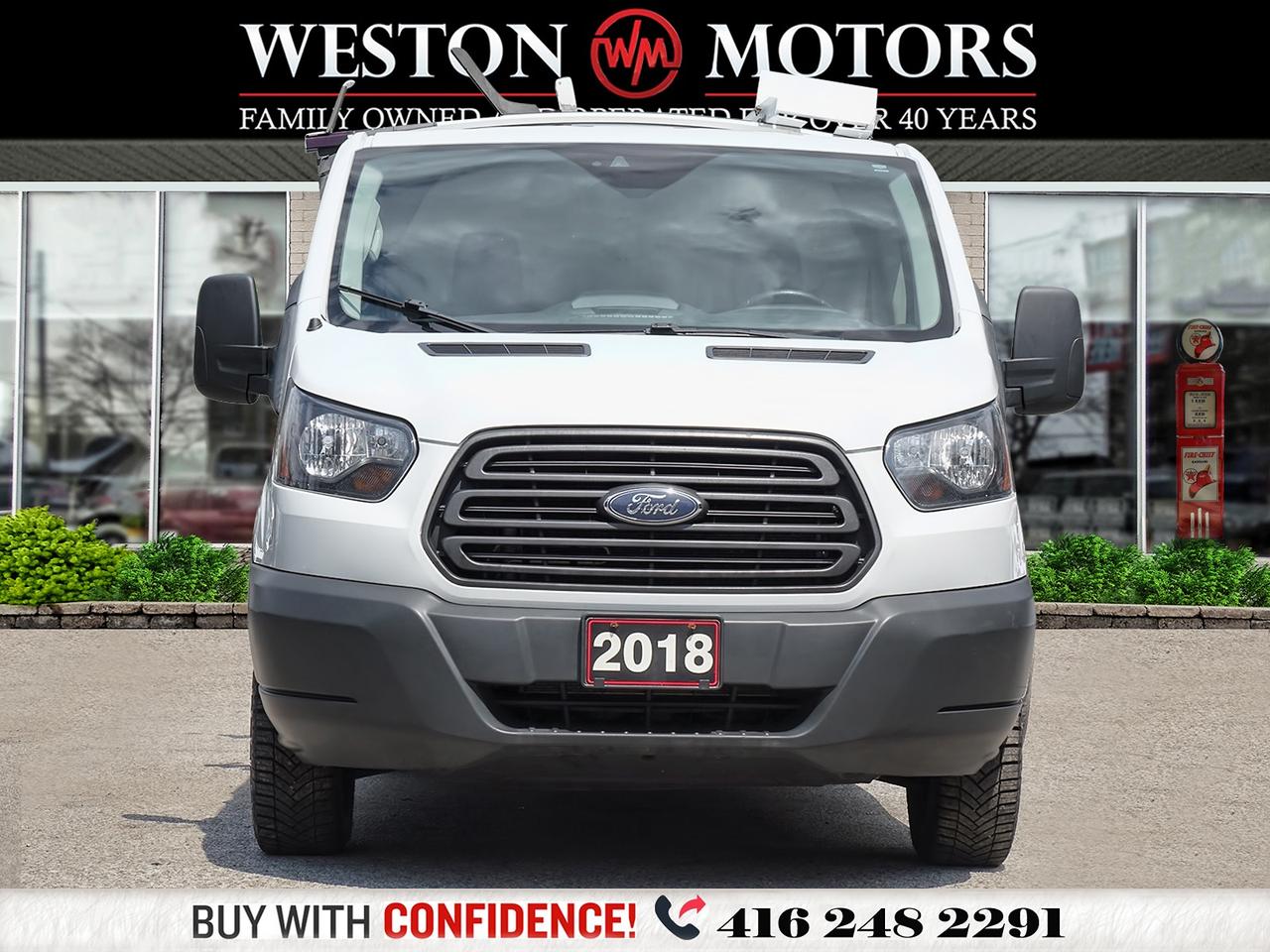2018 Ford Transit 250 LOW ROOF*ROOF RACK*SHELVES*REVERSE CAMERA Photo5