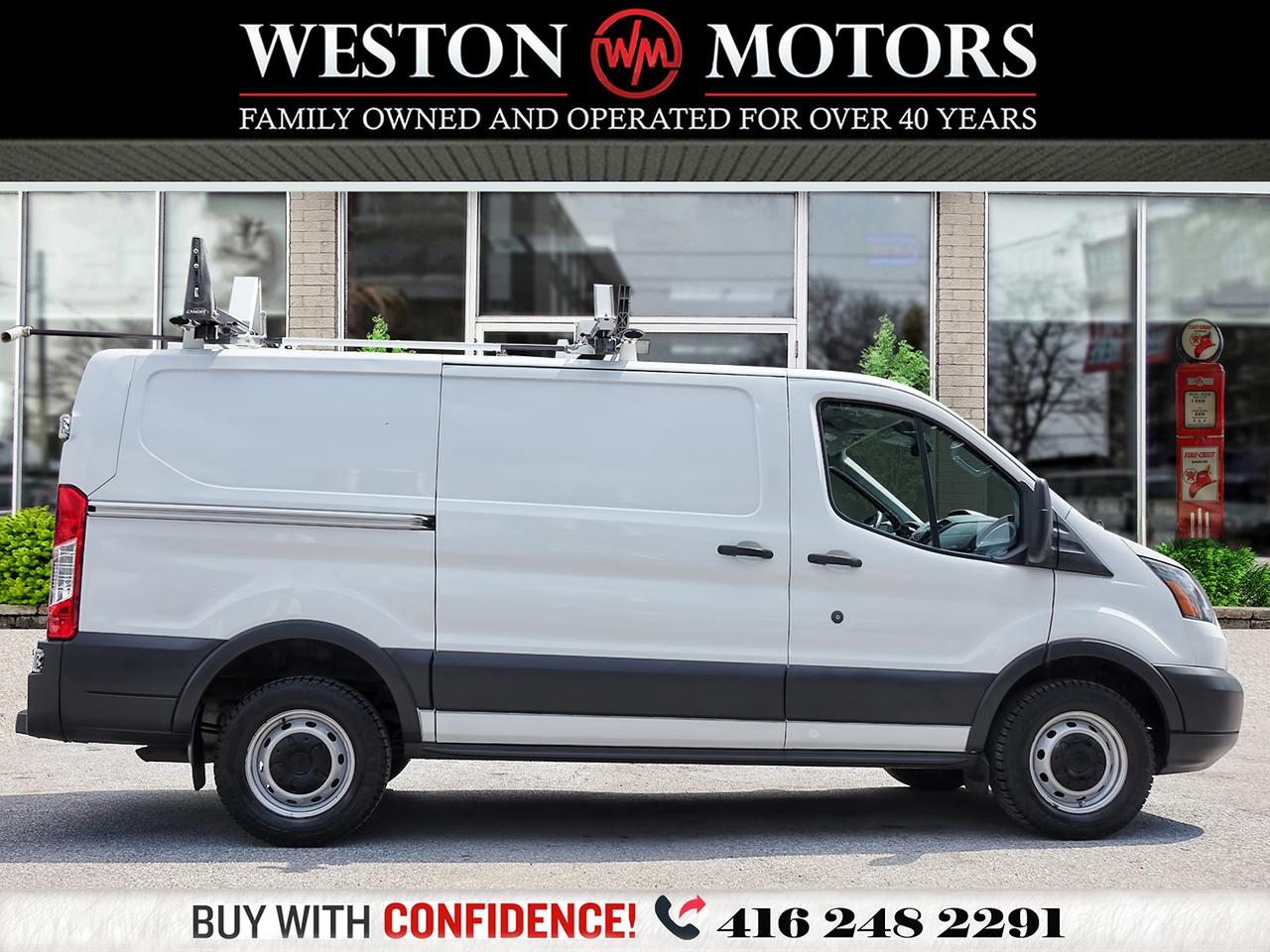 2018 Ford Transit 250 LOW ROOF*ROOF RACK*SHELVES*REVERSE CAMERA Photo2