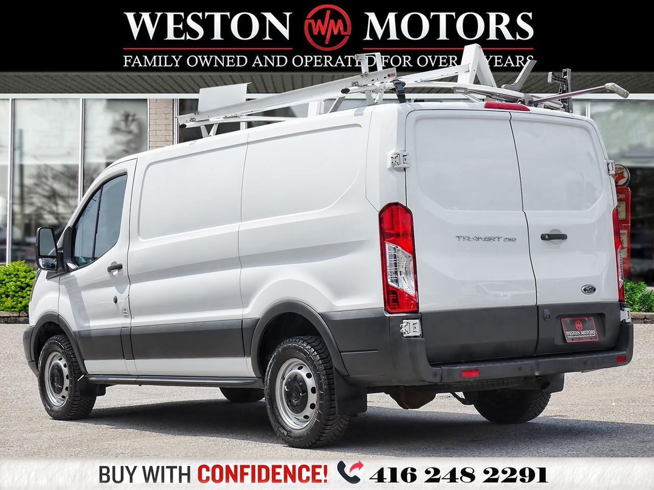 2018 Ford Transit 250 LOW ROOF*ROOF RACK*SHELVES*REVERSE CAMERA Photo