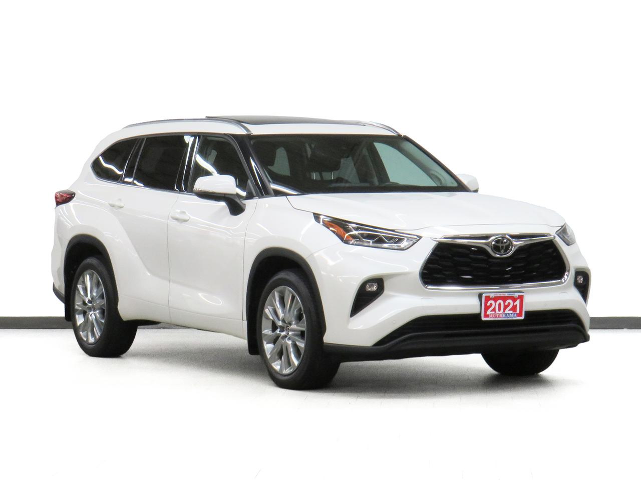 2021 Toyota Highlander XLE AWD | Moonroof | Leather | ACC | BSM | CarPlay