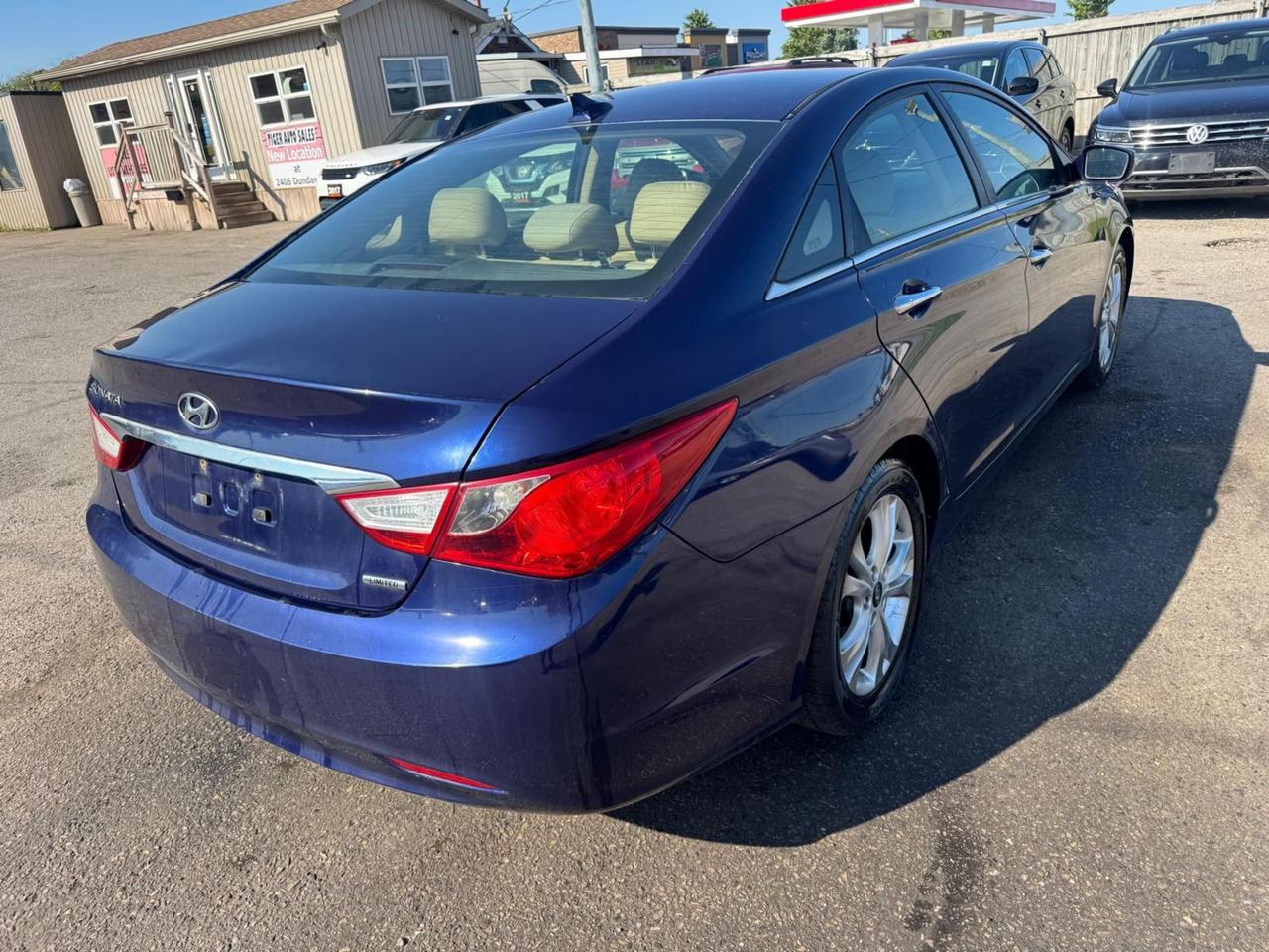 2011 Hyundai Sonata LIMITED, 4 CYL, NO ACCIDENTS, LEATHER, CERTIFIED Photo