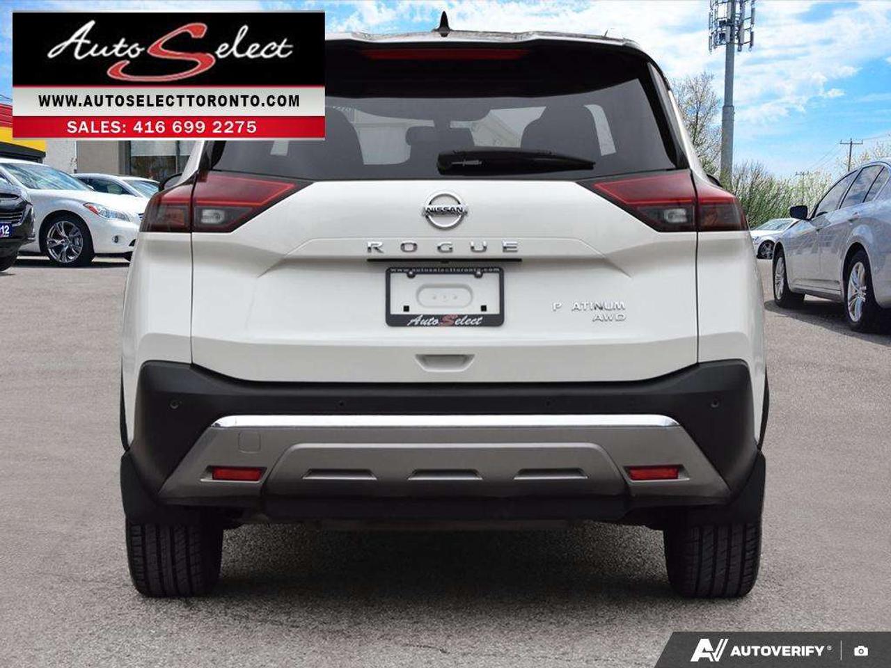 2021 Nissan Rogue Platinum AWD - Technology Pkg - Apple Carplay - Clean CP Photo4