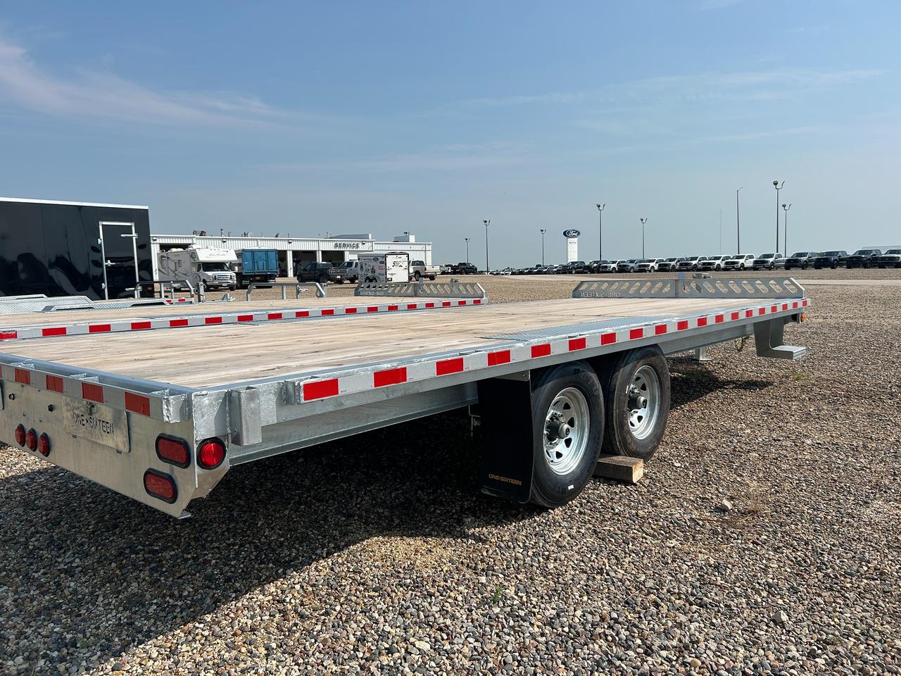 2027 One Sixteen Deck Over 8.5 x 20 Deck Over Galvanized 14000 gvwr Photo3