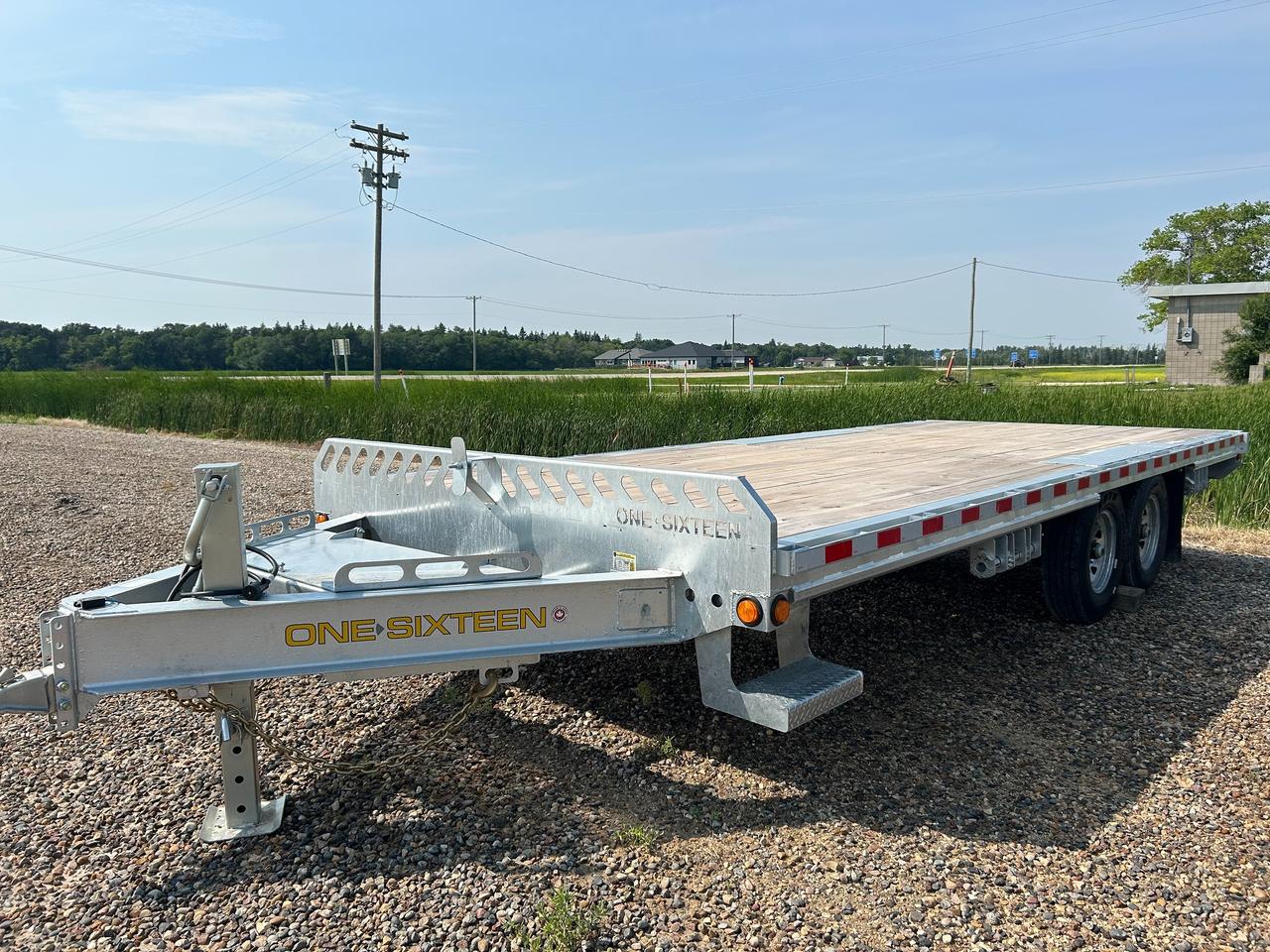 2027 One Sixteen Deck Over 8.5 x 20 Deck Over Galvanized 14000 gvwr Photo0