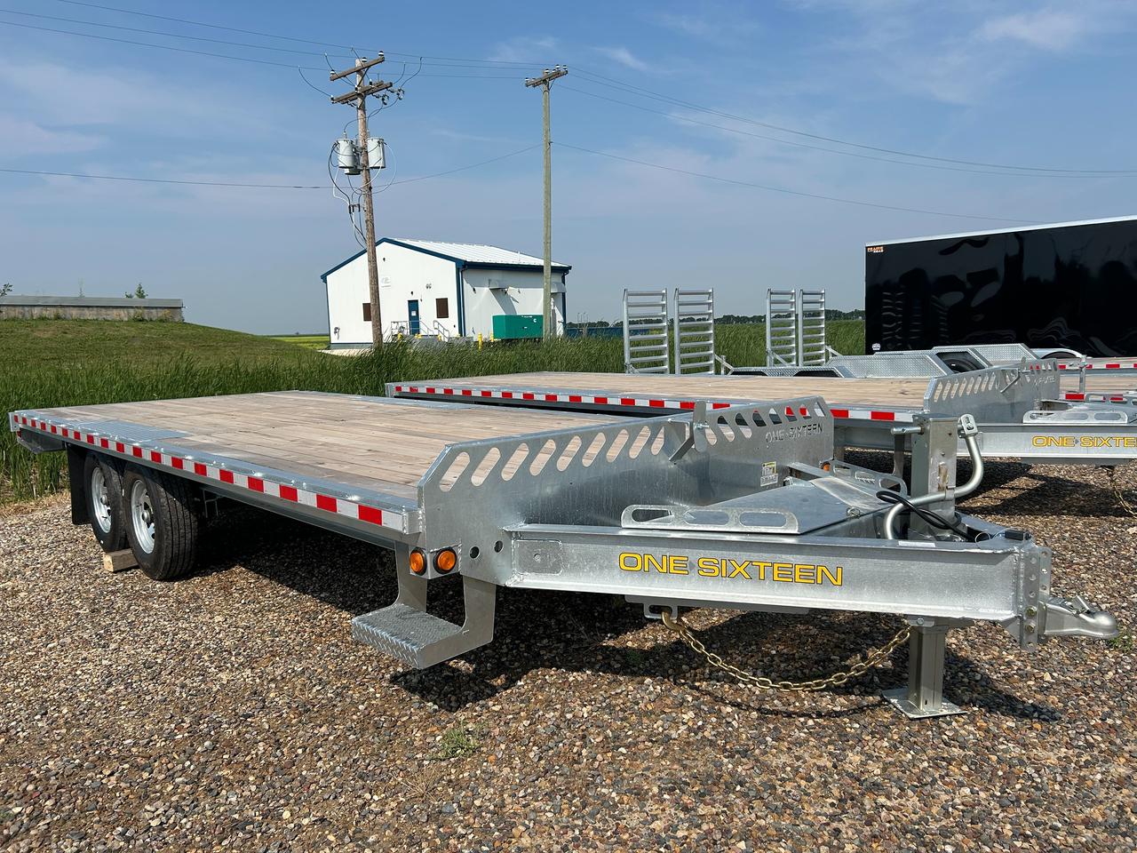 2027 One Sixteen Deck Over 8.5 x 20 Deck Over Galvanized 14000 gvwr Photo2