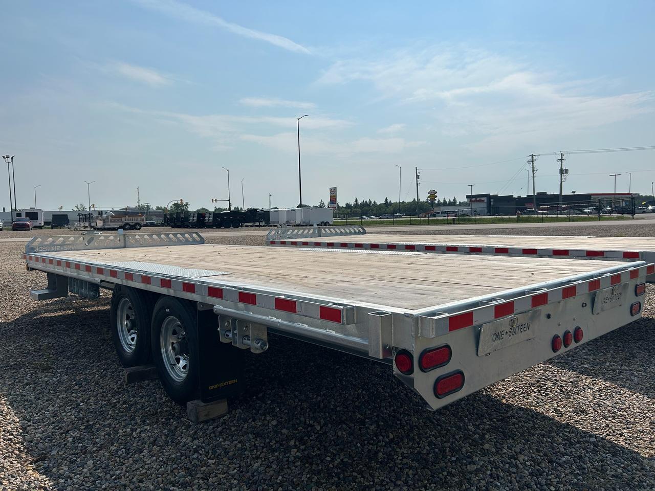 2027 One Sixteen Open Deck 8.5 x 20 Deck Over Galvanized 14000 gvwr Photo