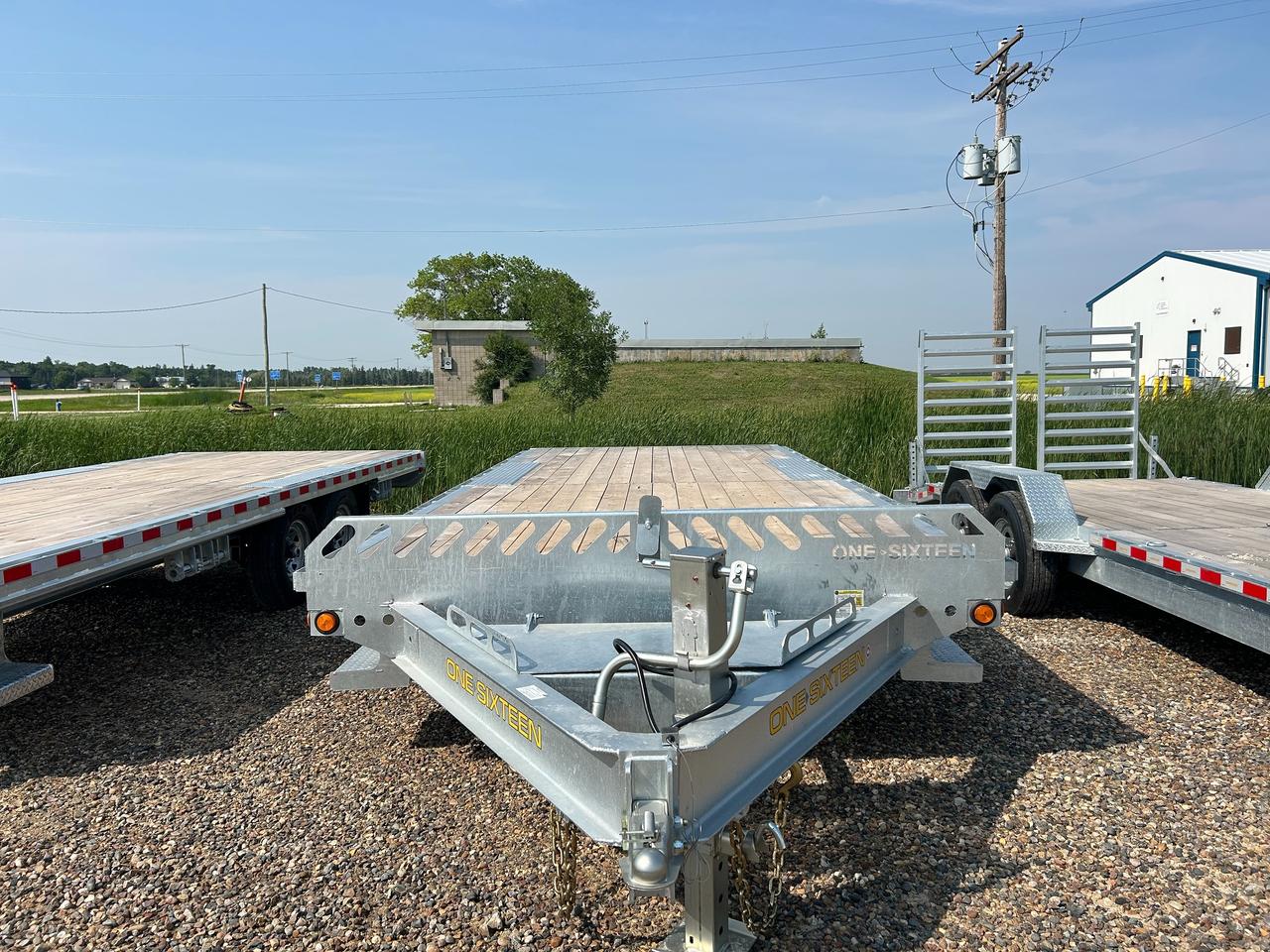 2027 One Sixteen Open Deck 8.5 x 20 Deck Over Galvanized 14000 gvwr Photo1