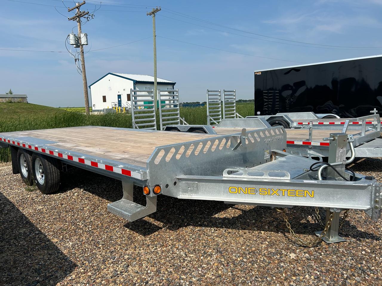 2027 One Sixteen Open Deck 8.5 x 20 Deck Over Galvanized 14000 gvwr Photo