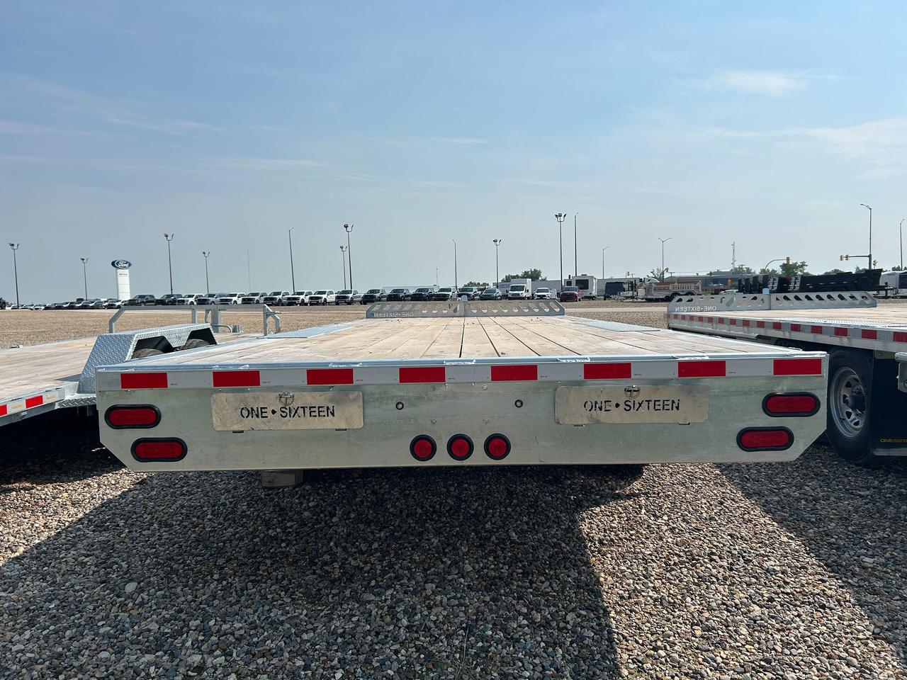 2027 One Sixteen Open Deck 8.5 x 20 Deck Over Galvanized 14000 gvwr Photo