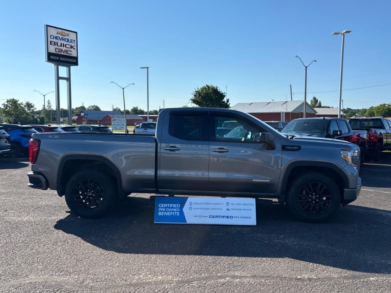 2020 GMC Sierra 1500 Elevation Used 5 Passenger Double Cab 6.6ft Box 4X4 V8 Truck with Heated Front Seats, Heated Steering Wheel and 8 Colour Touchscreen Radio with Apple CarPlay, Android Auto and a Bose Speaker System Photo
